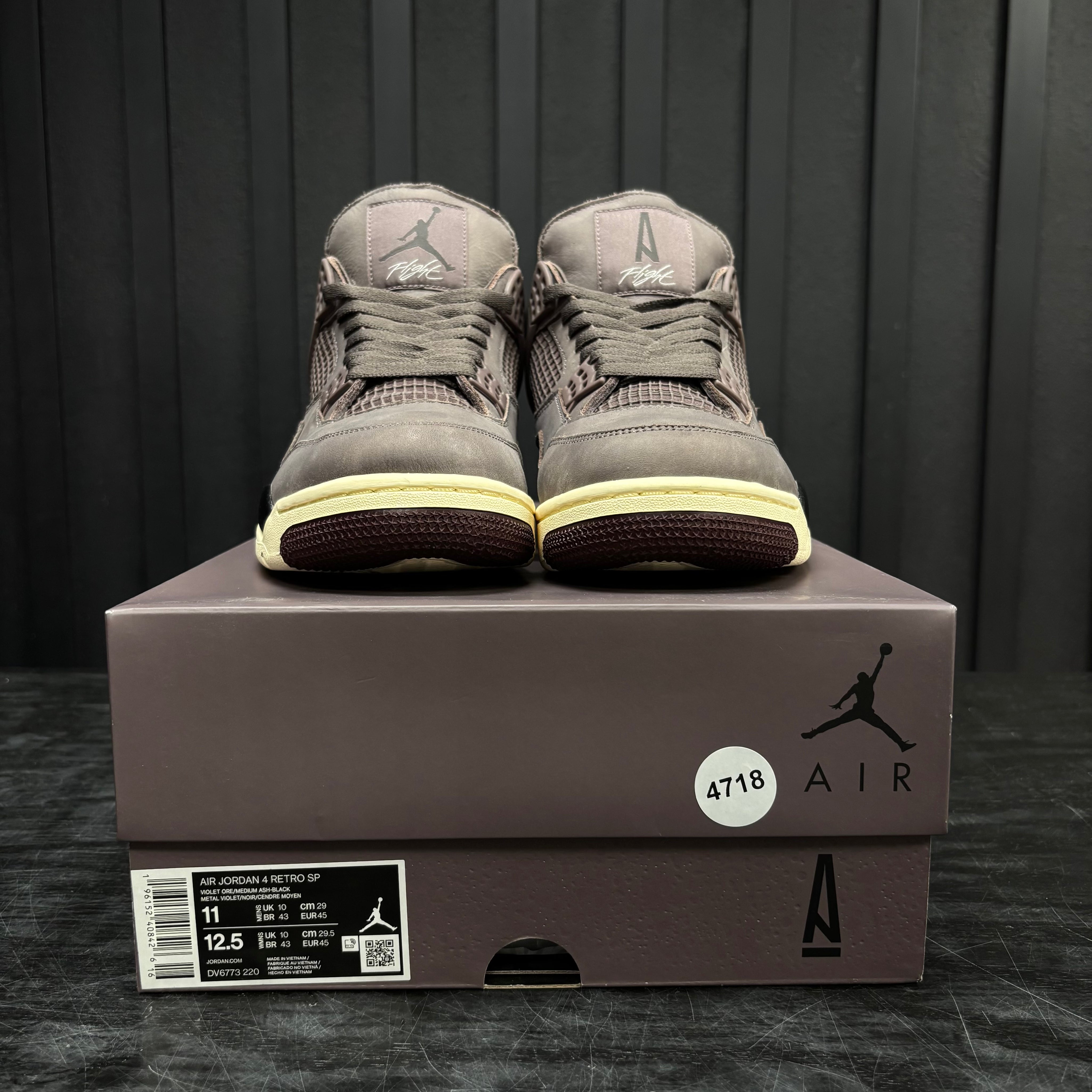 Jordan 4 Retro SP A Ma Maniére Violet Ore - Used - 4718