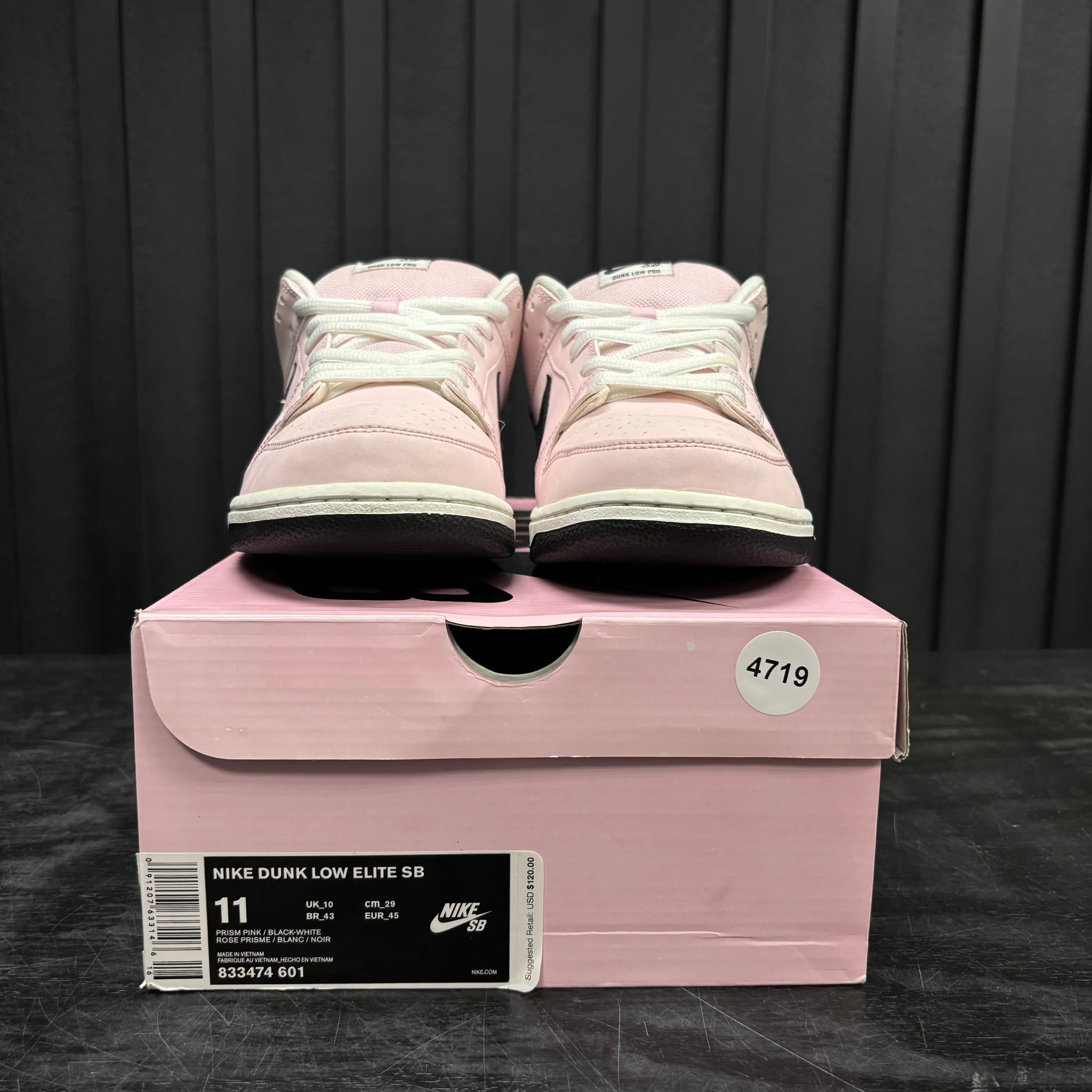 Nike SB Dunk Low Pink Box - Used - 4719