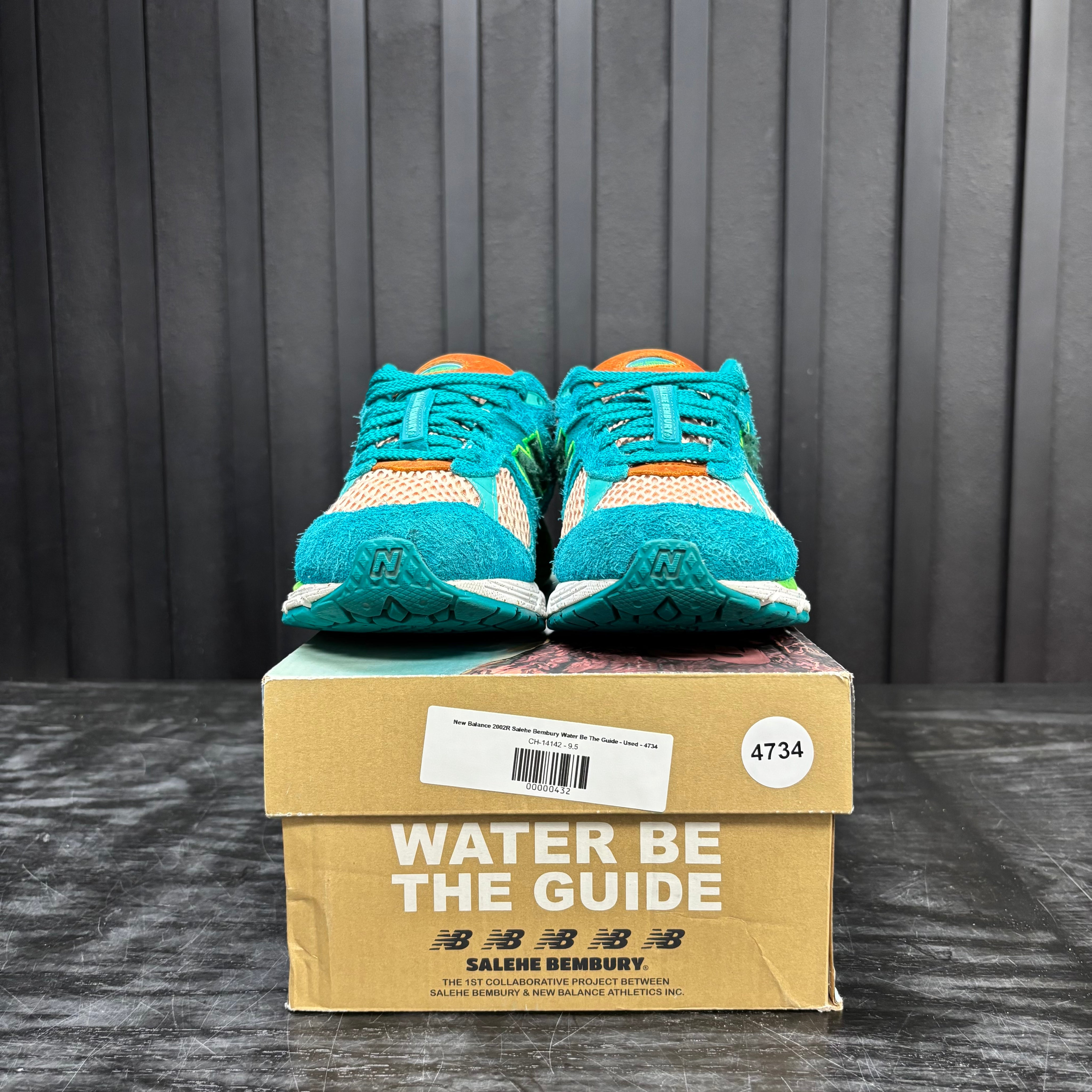 New Balance 2002R Salehe Bembury Water Be The Guide - Used - 4734