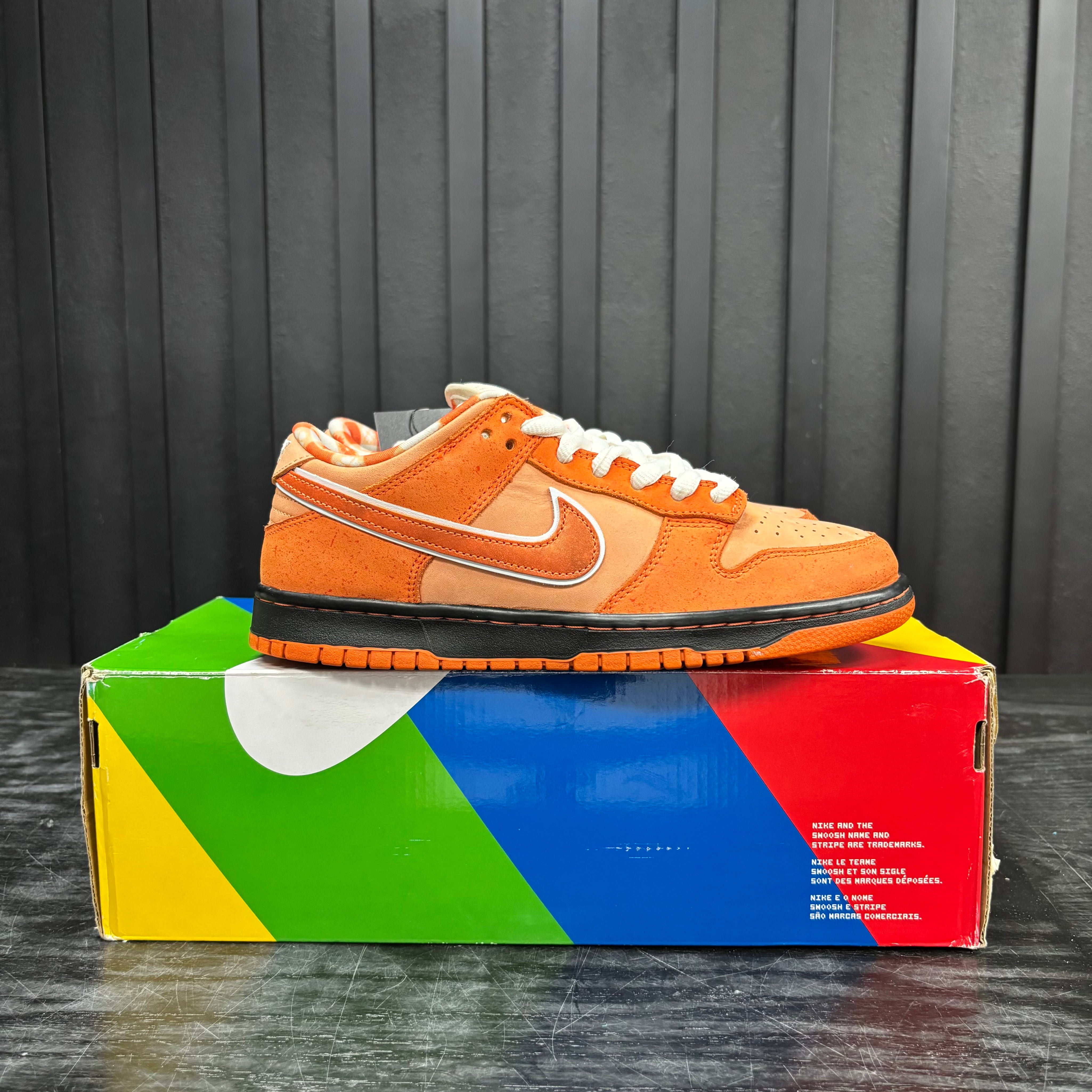 Nike SB Dunk Low Concepts Orange Lobster - Used - 4737