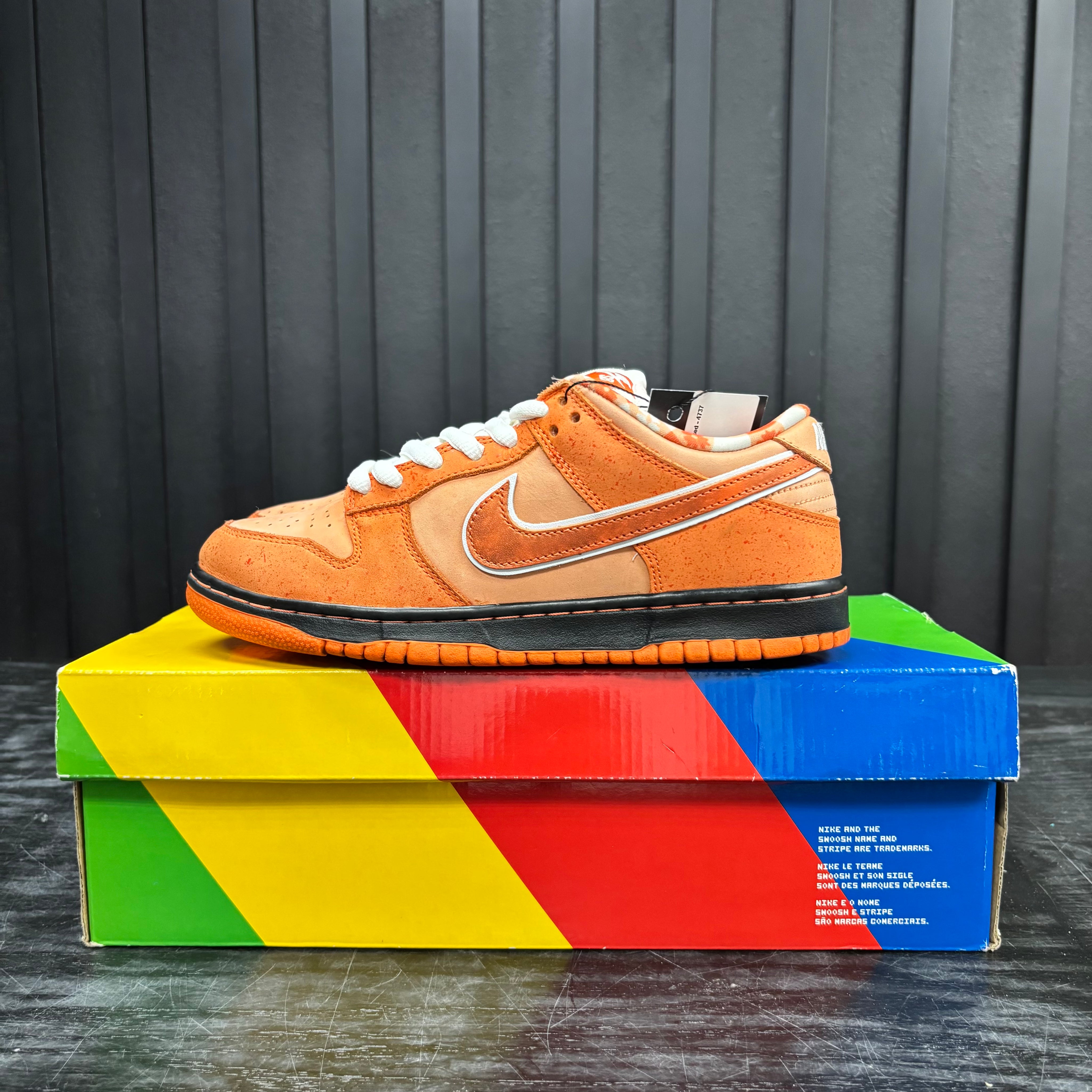 Nike SB Dunk Low Concepts Orange Lobster - Used - 4737