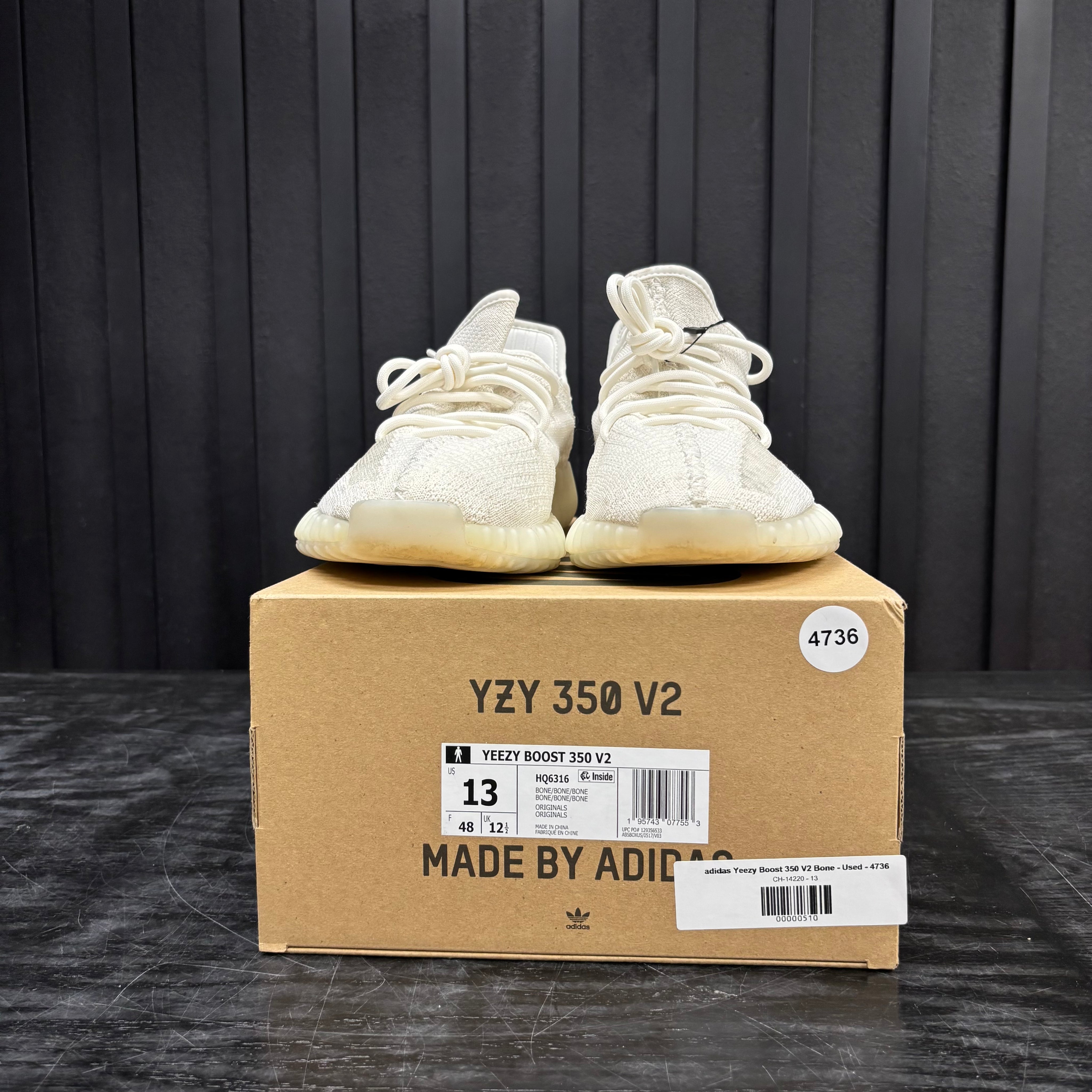 adidas Yeezy Boost 350 V2 Bone - Used - 4736
