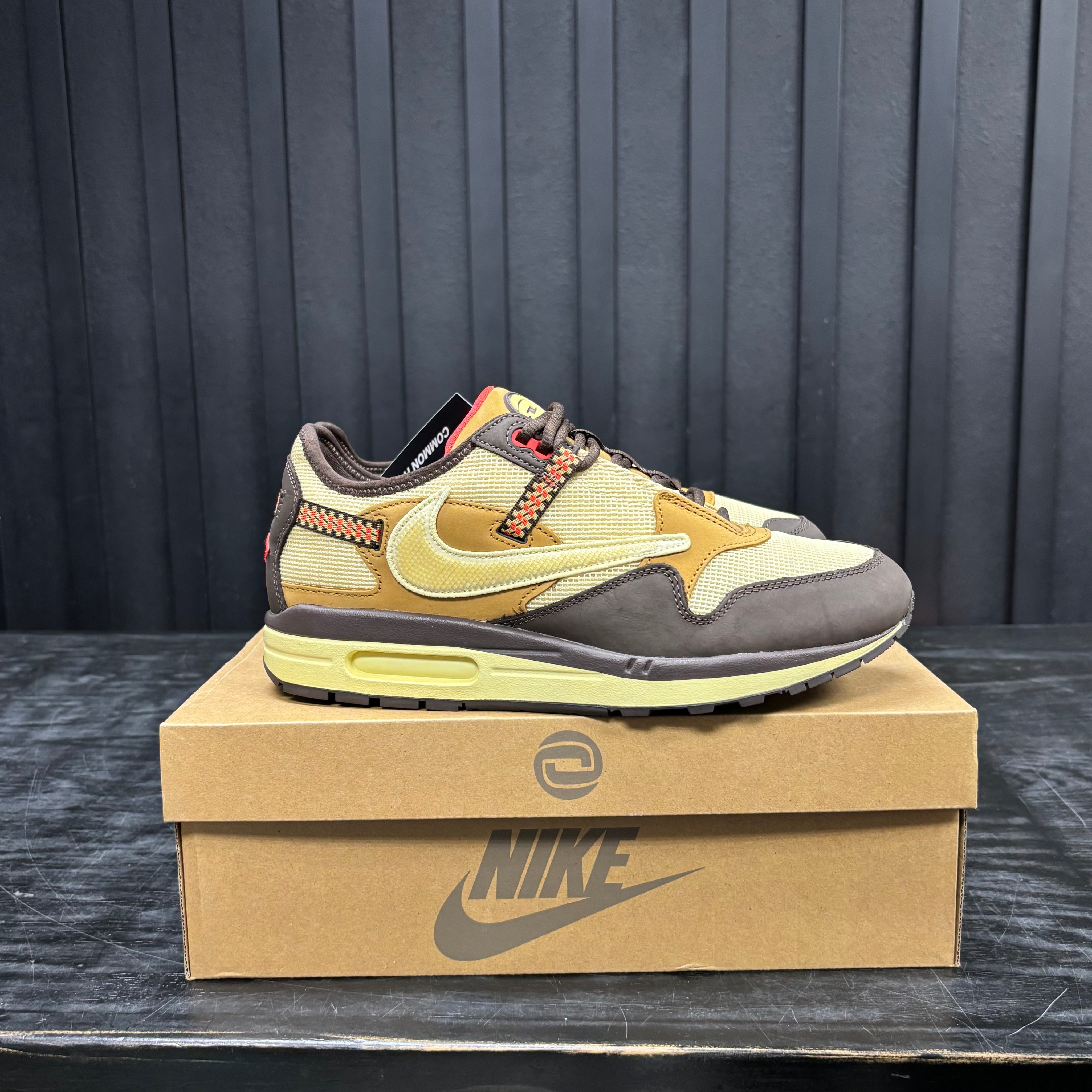 Nike Air Max 1 Travis Scott Cactus Jack Baroque Brown - Used - 4748