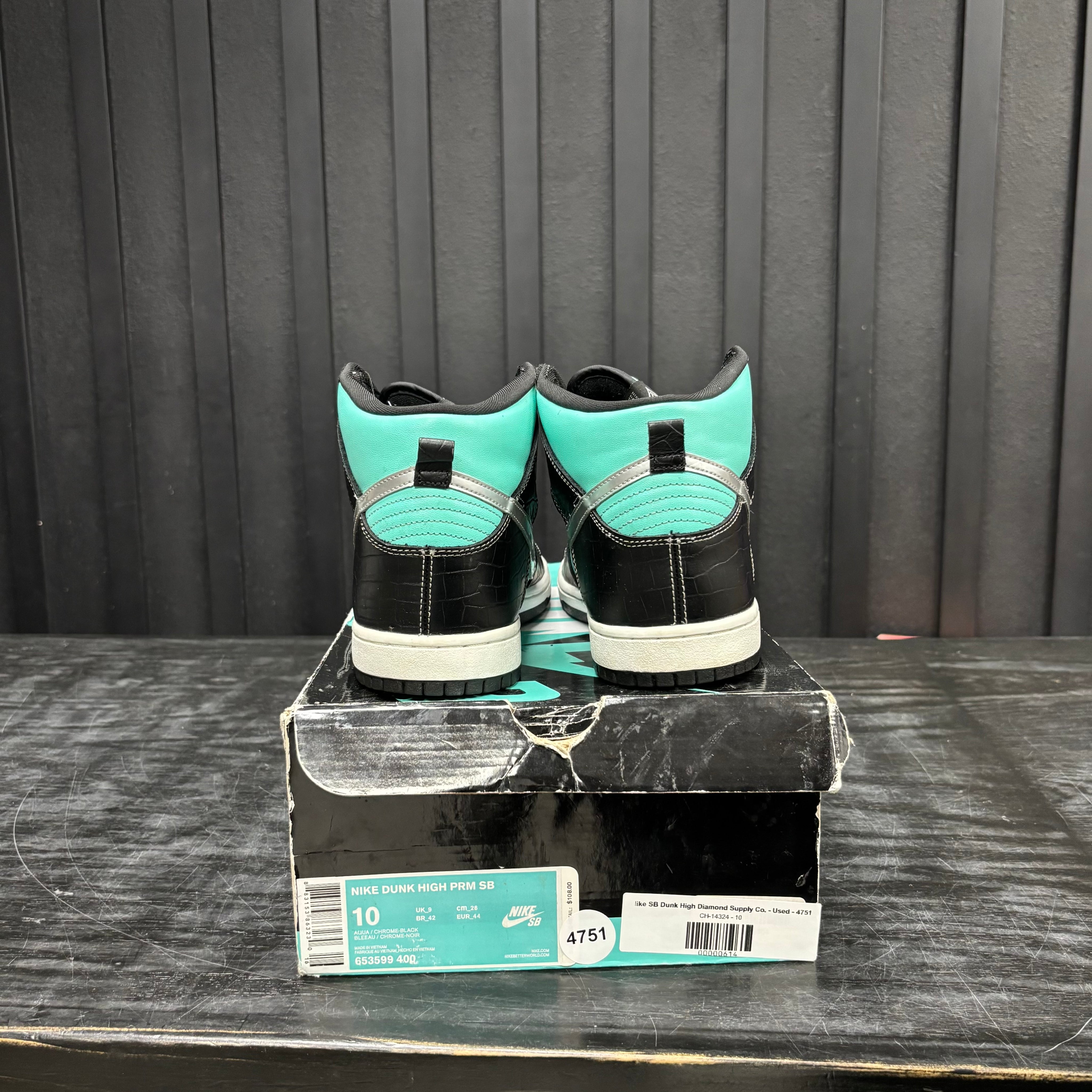 Nike SB Dunk High Diamond Supply Co. - Used - 4751