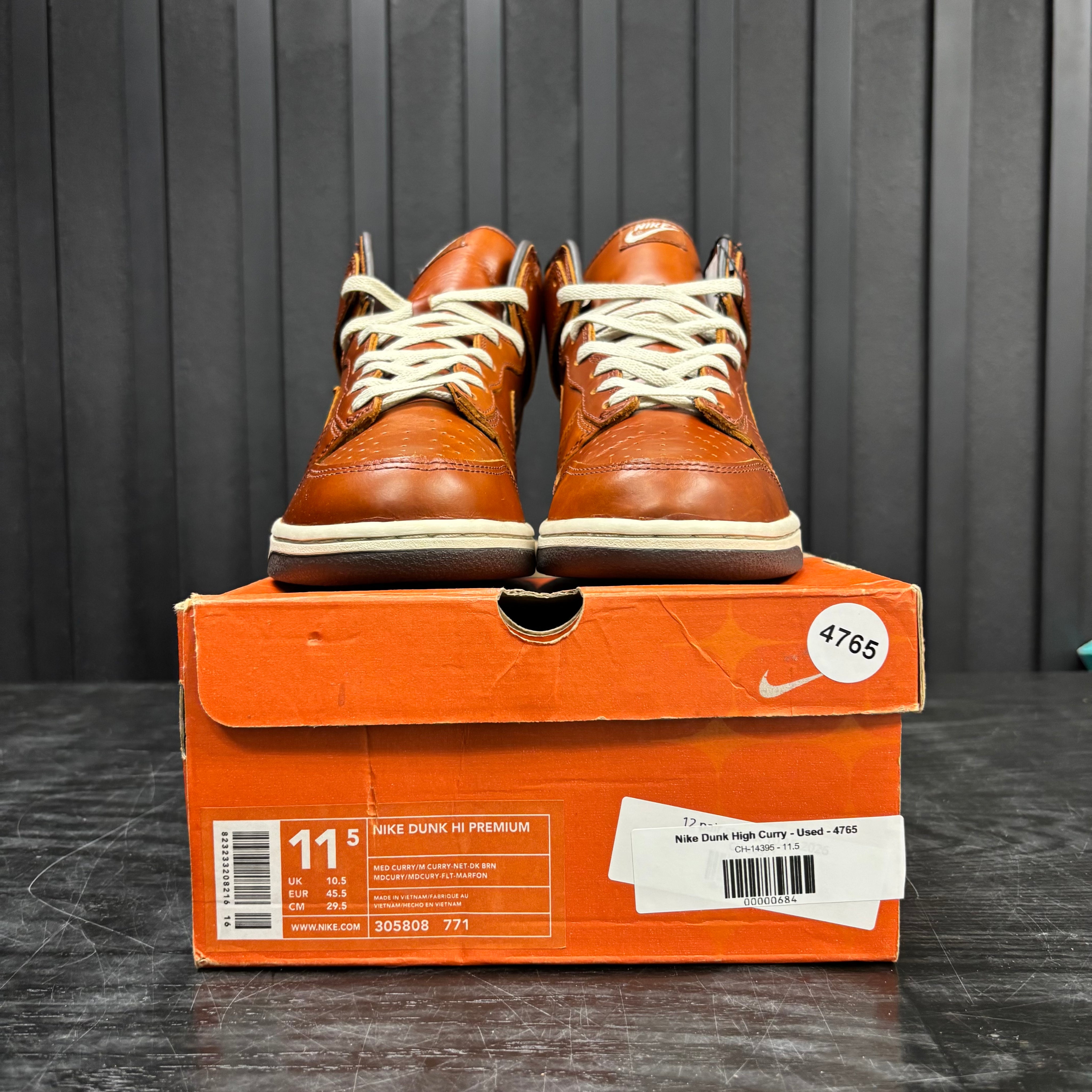 Nike Dunk High Curry - Used - 4765