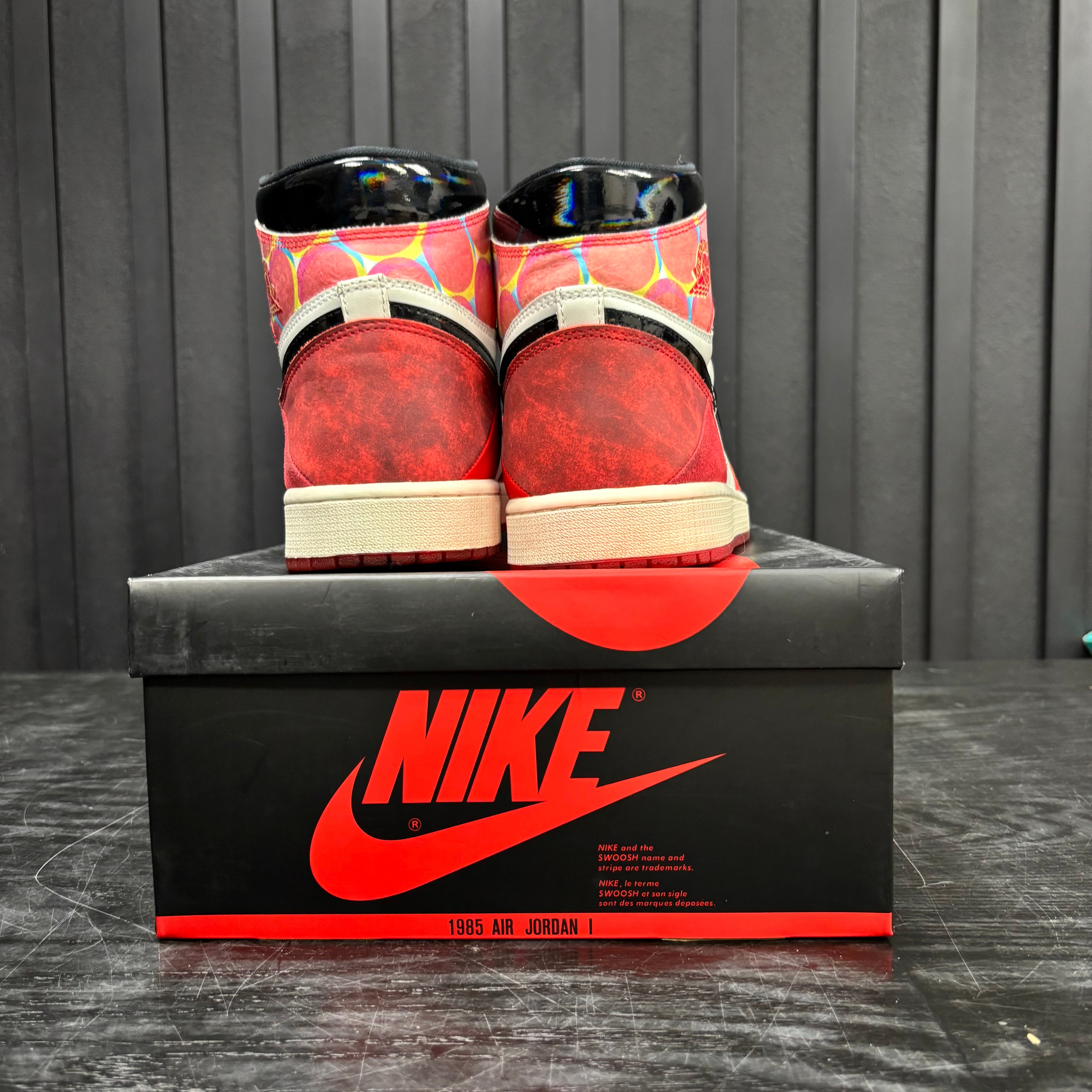 Jordan 1 Retro High OG Spider-Man Across the Spider-Verse - Used - 4777