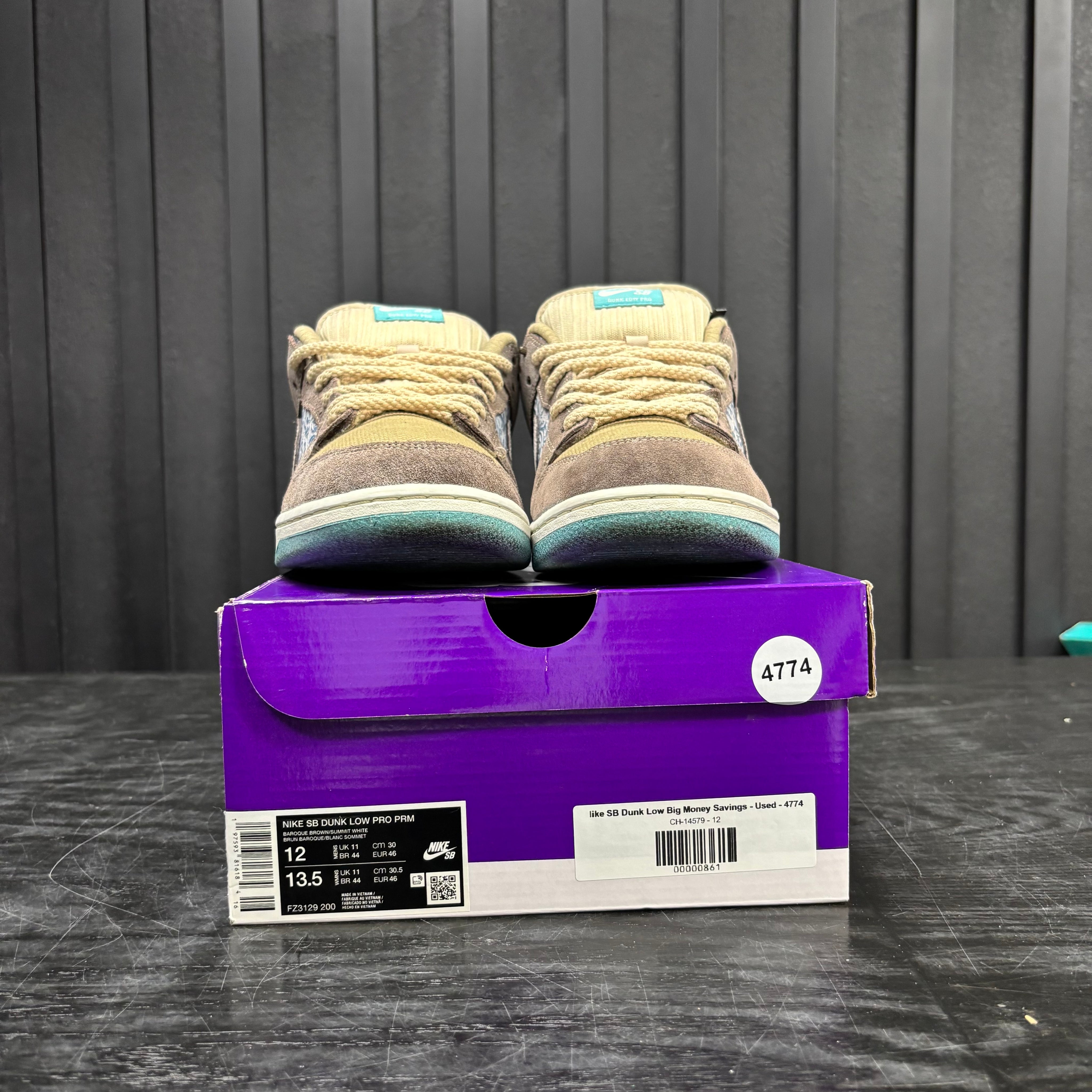 Nike SB Dunk Low Big Money Savings - Used - 4774