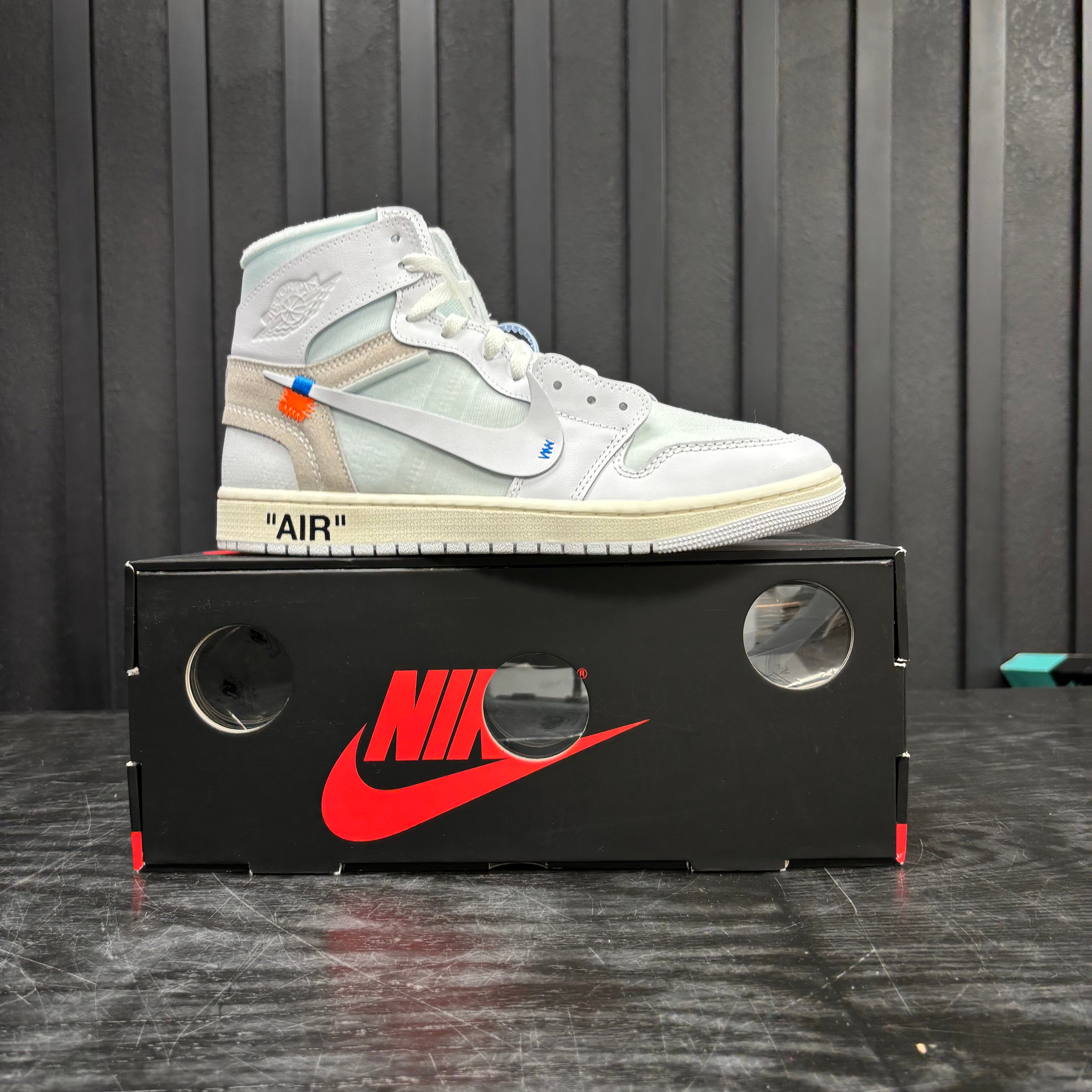 Jordan 1 Retro High Virgil Abloh Archive Alaska - Used - 4767