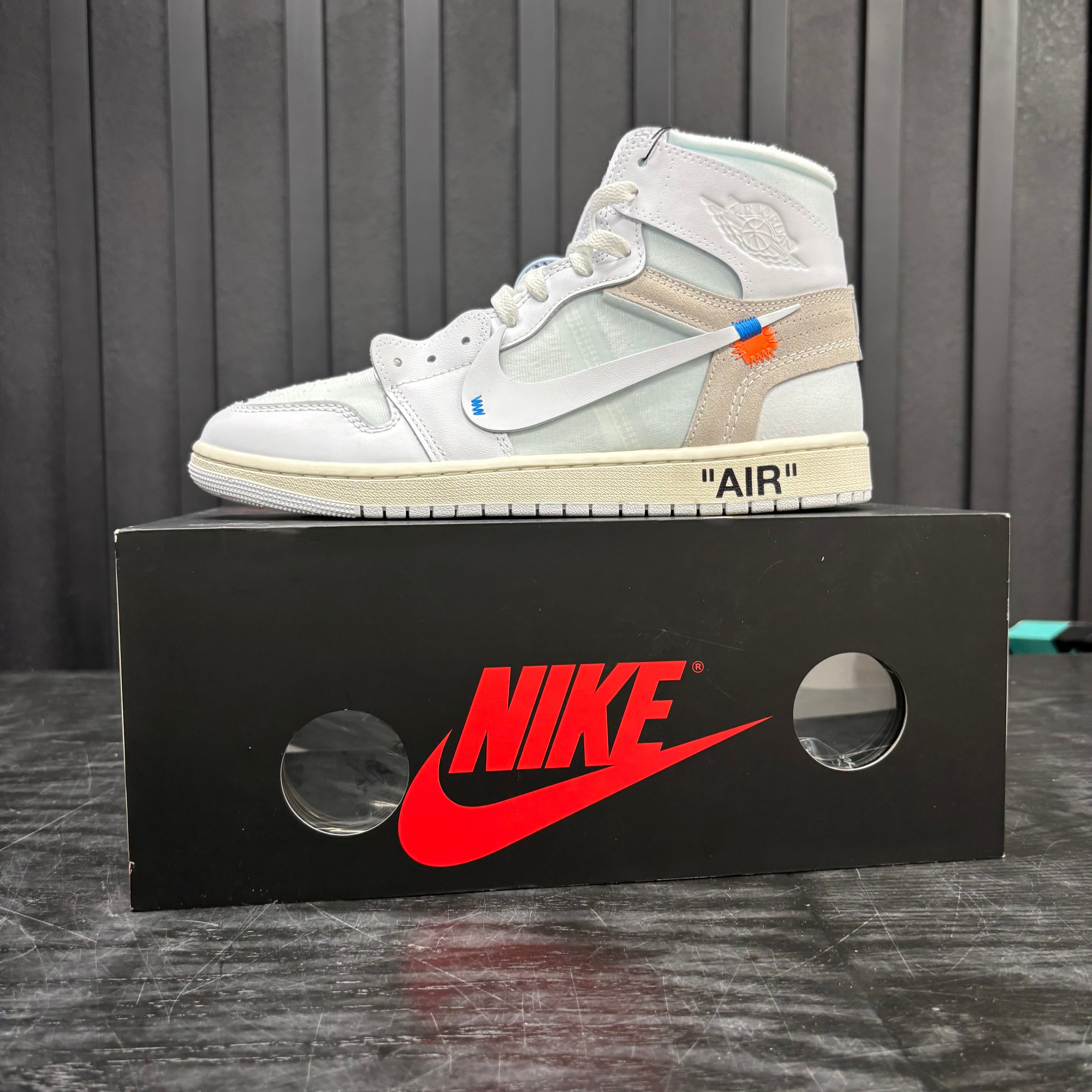 Jordan 1 Retro High Virgil Abloh Archive Alaska - Used - 4767