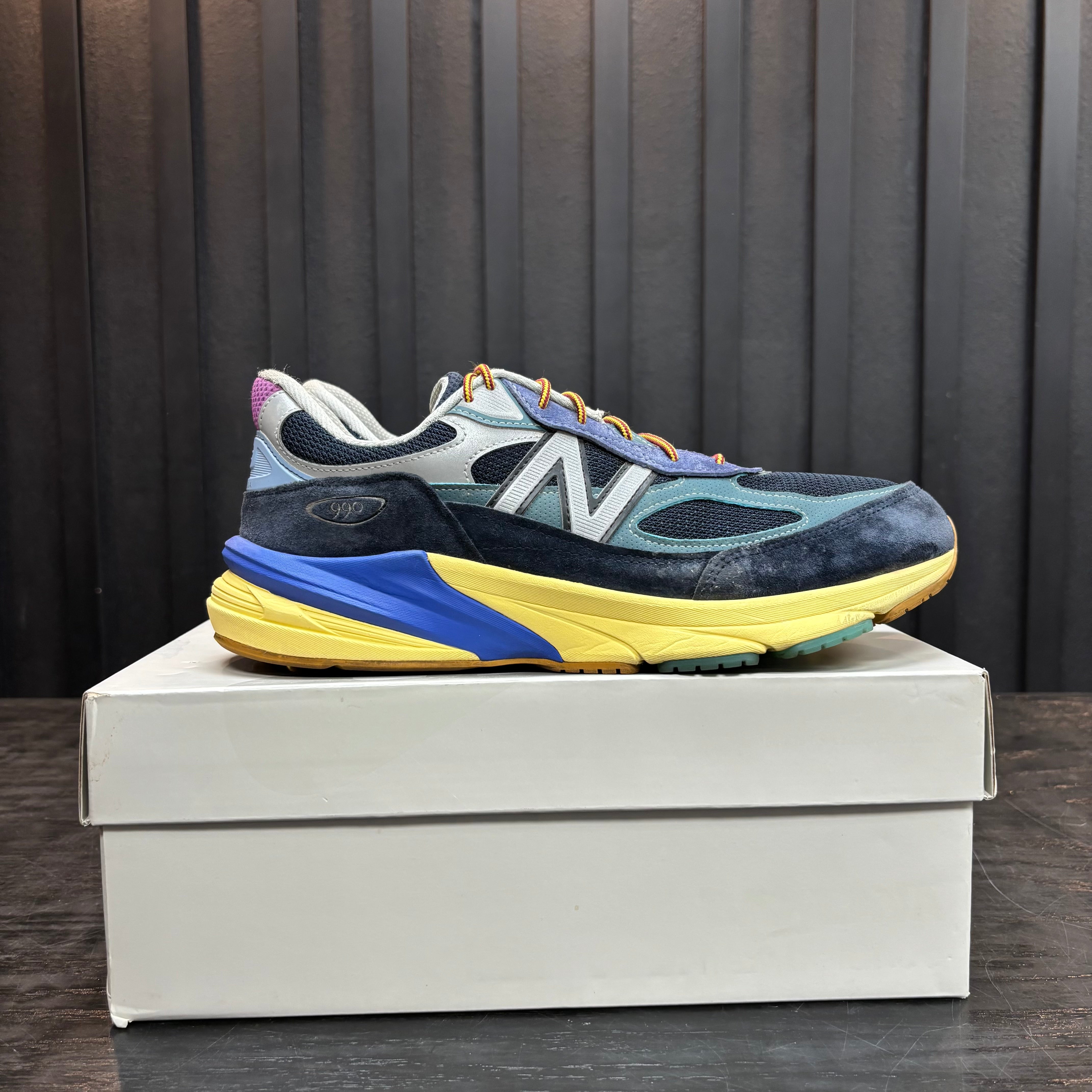 New Balance 990v6 MiUSA Action Bronson Lapis Lazuli - Used - 4782