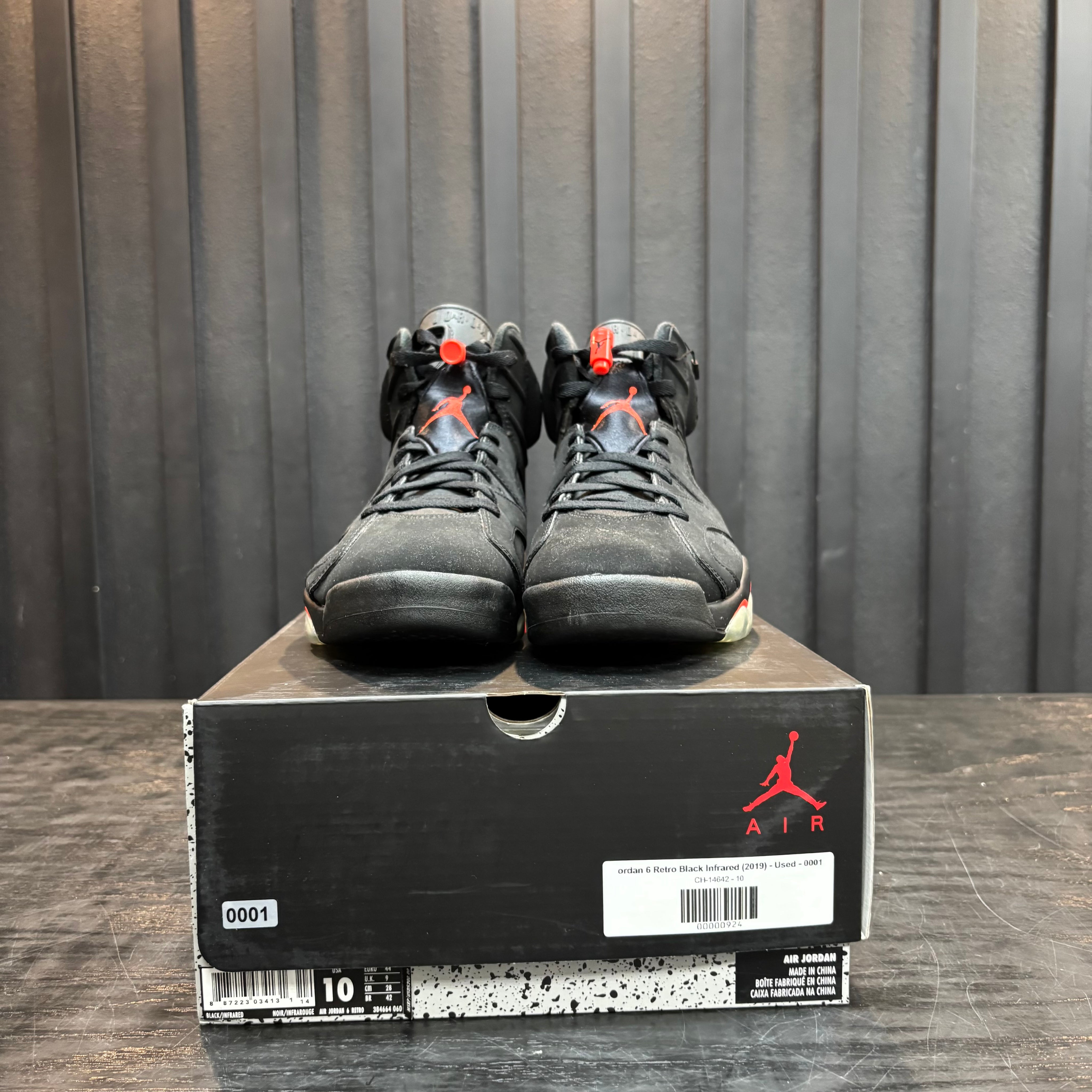 Jordan 6 Retro Black Infrared (2019) - Used - 0001