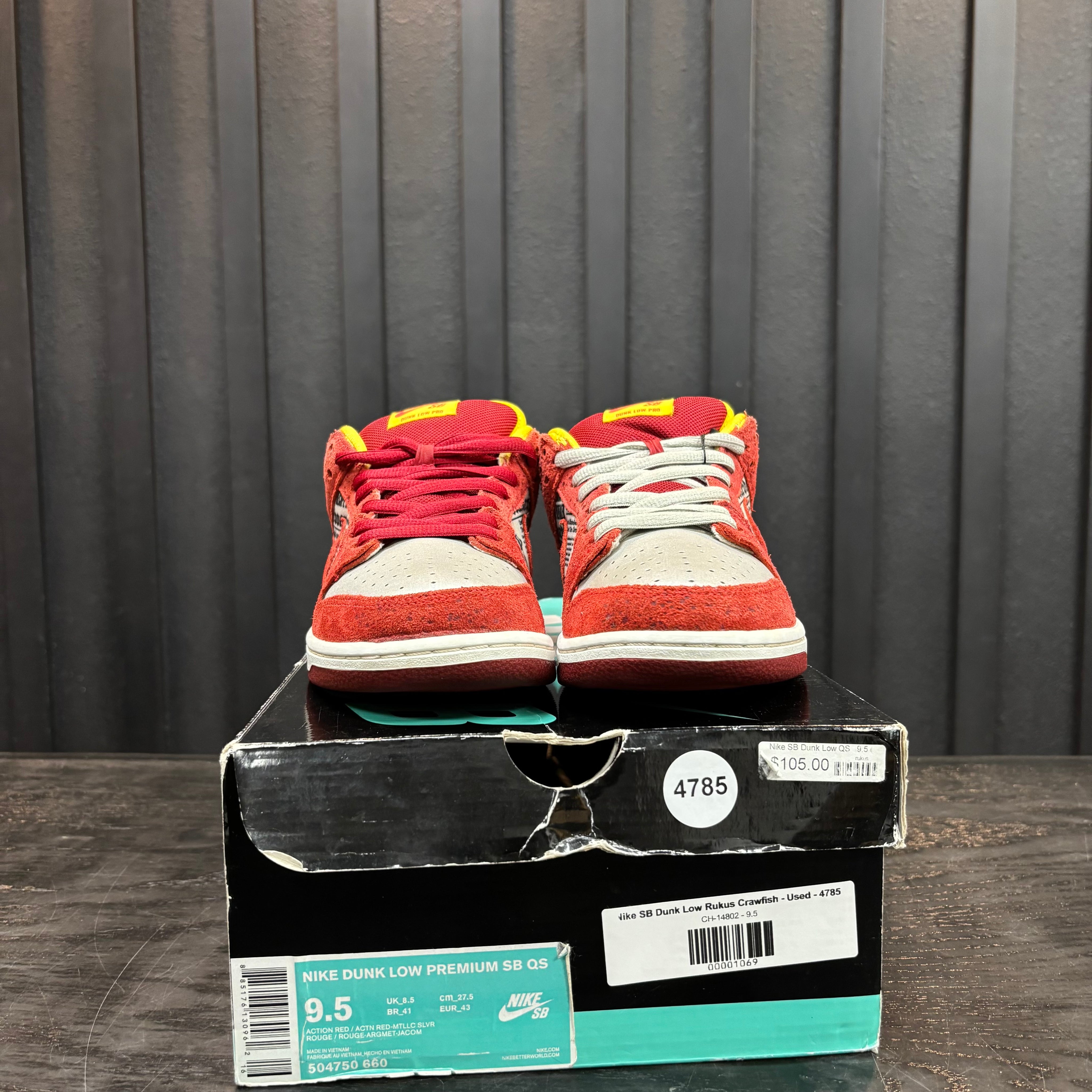 Nike SB Dunk Low Rukus Crawfish - Used - 4785