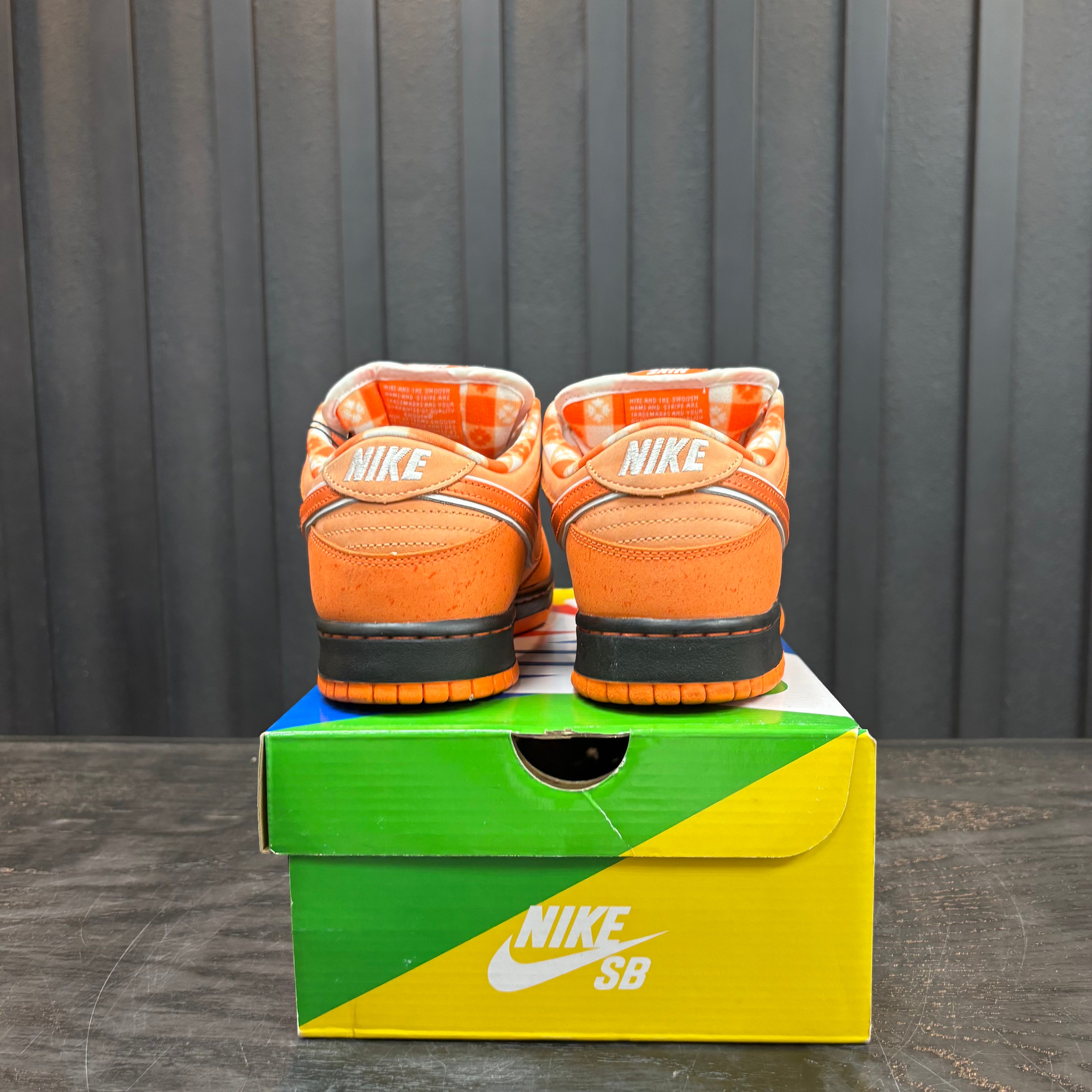 Nike SB Dunk Low Concepts Orange Lobster - Used - 4788