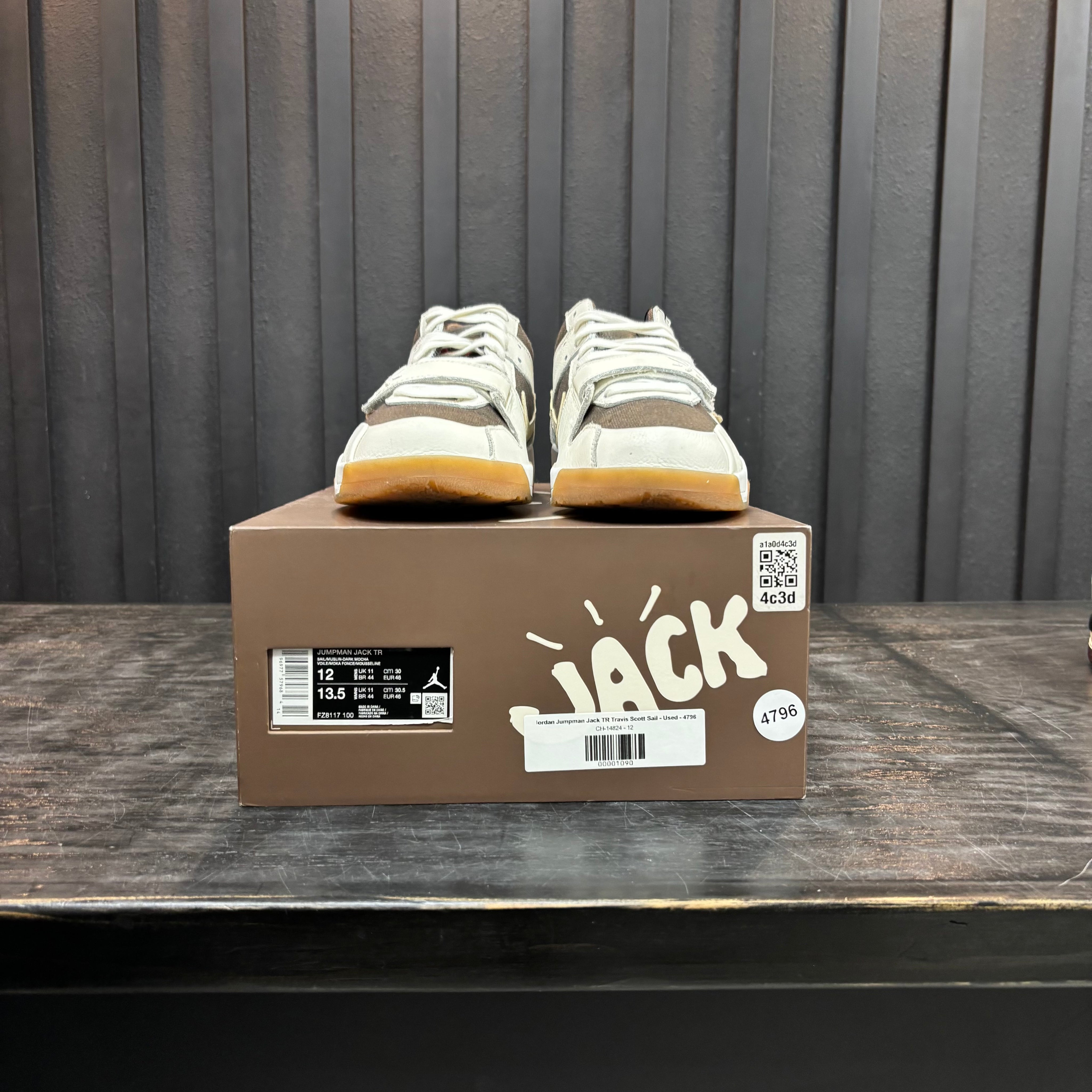 Jordan Jumpman Jack TR Travis Scott Sail - Used - 4796