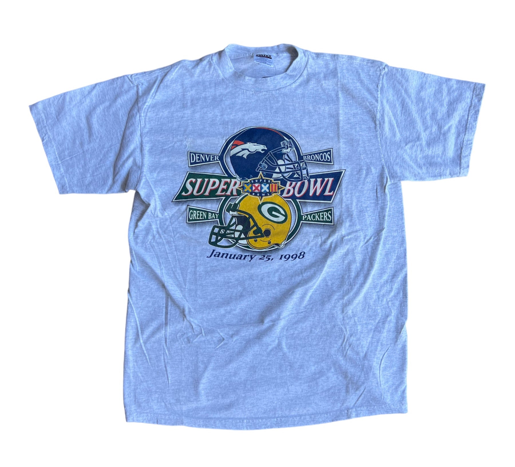 Kith for The NFL: Giants Superbowl Vintage Tee - White Xs