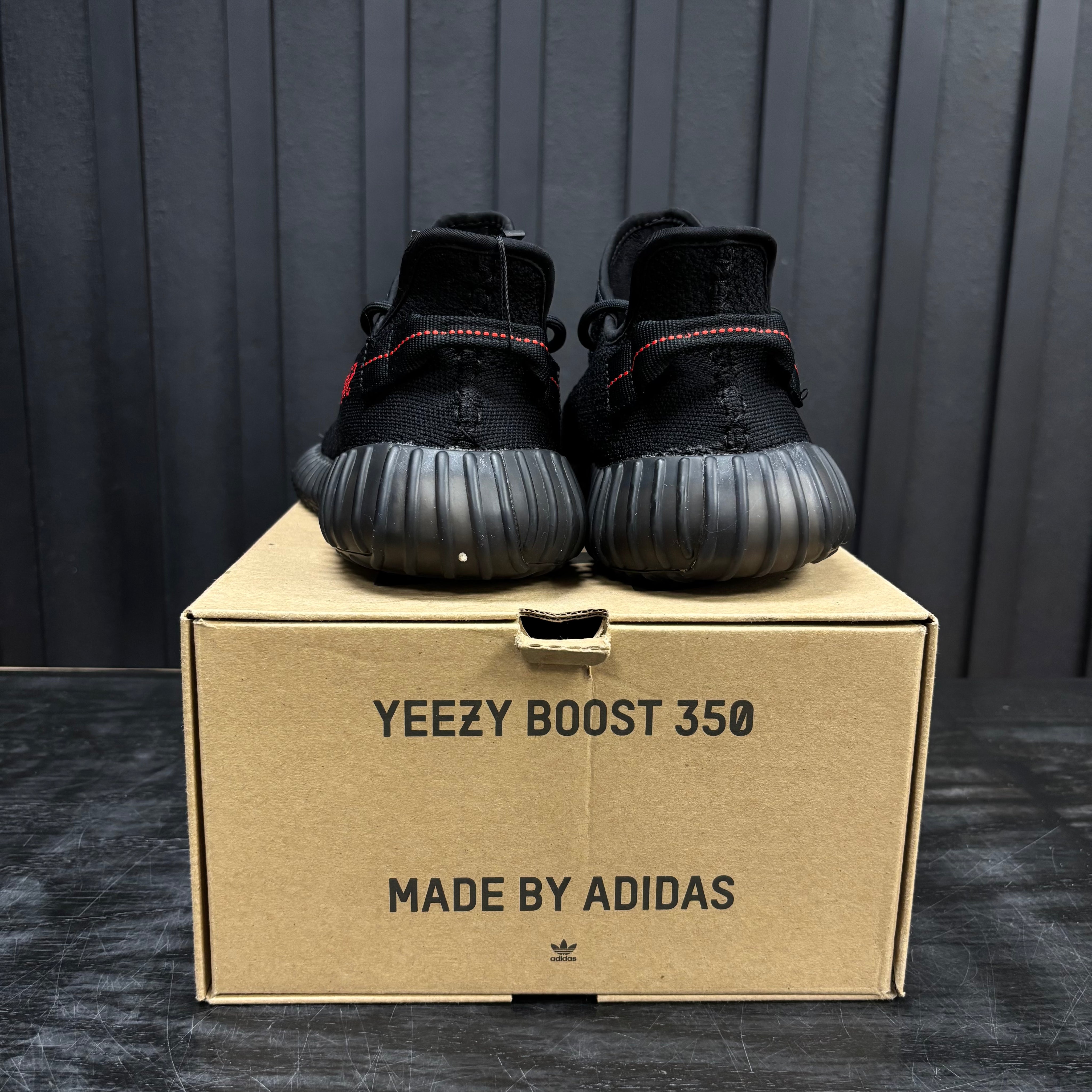 adidas Yeezy Boost 350 V2 Black Red - Used - 1982