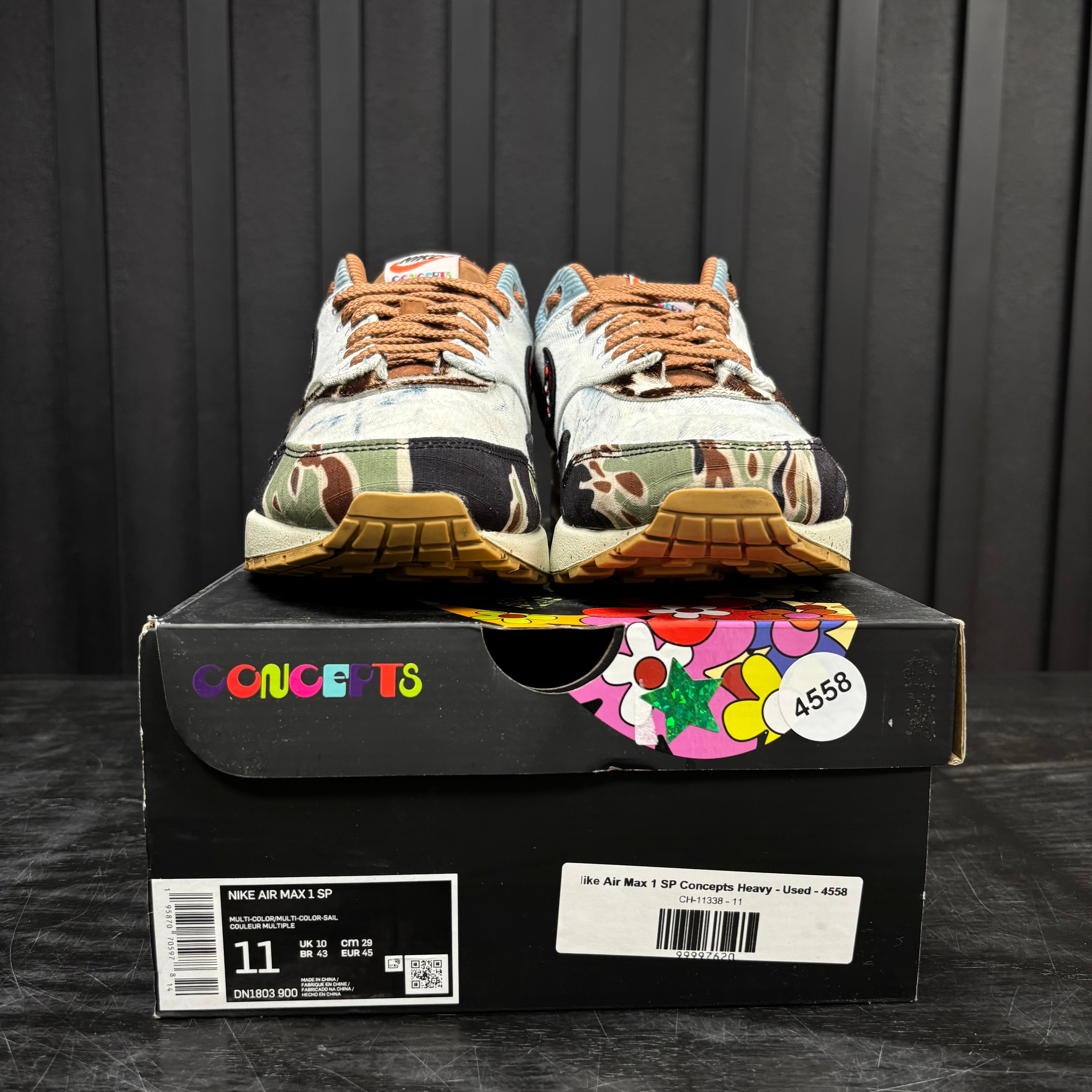Nike Air Max 1 SP Concepts Heavy - Used - 4558