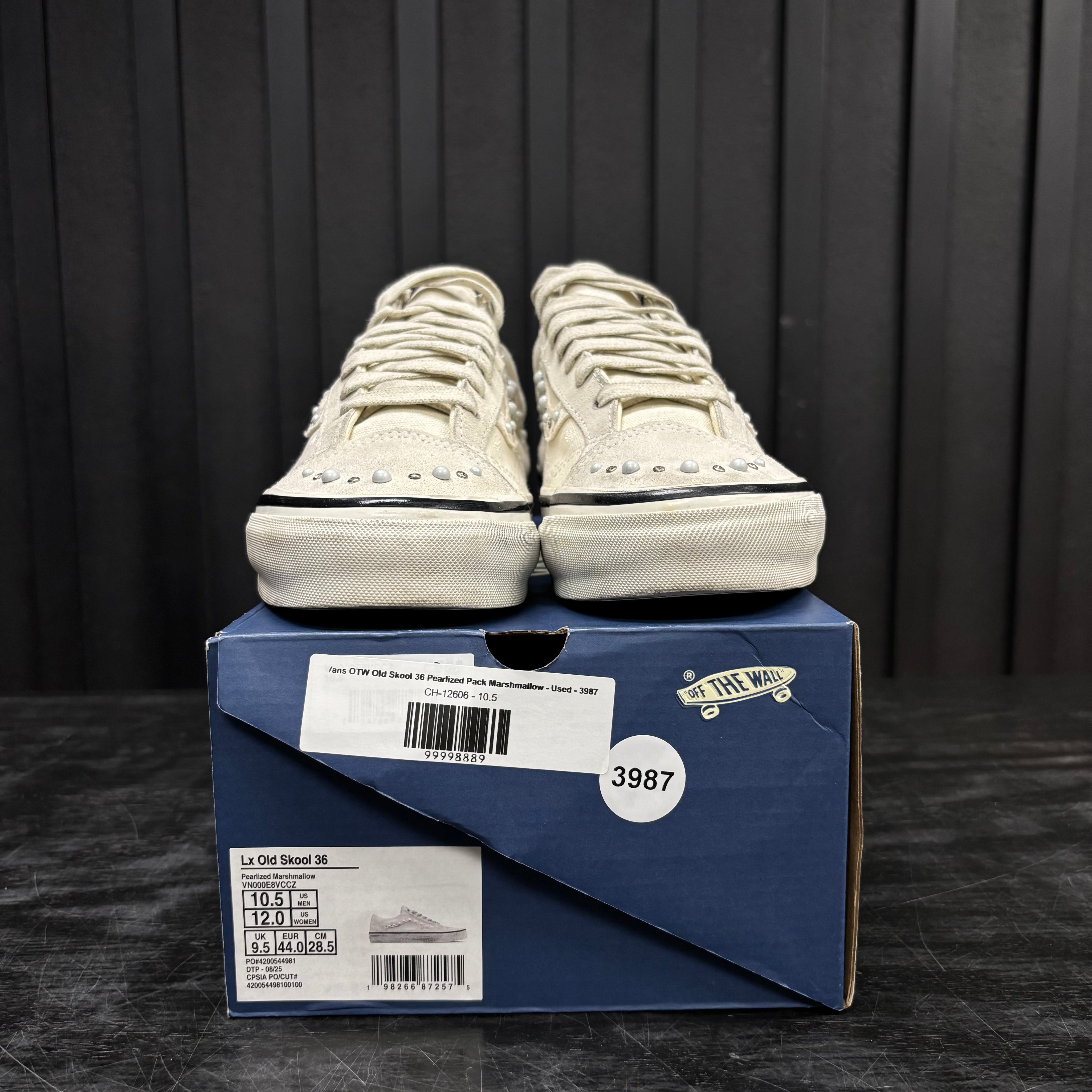 Vans OTW Old Skool 36 Pearlized Pack Marshmallow - Used - 3987