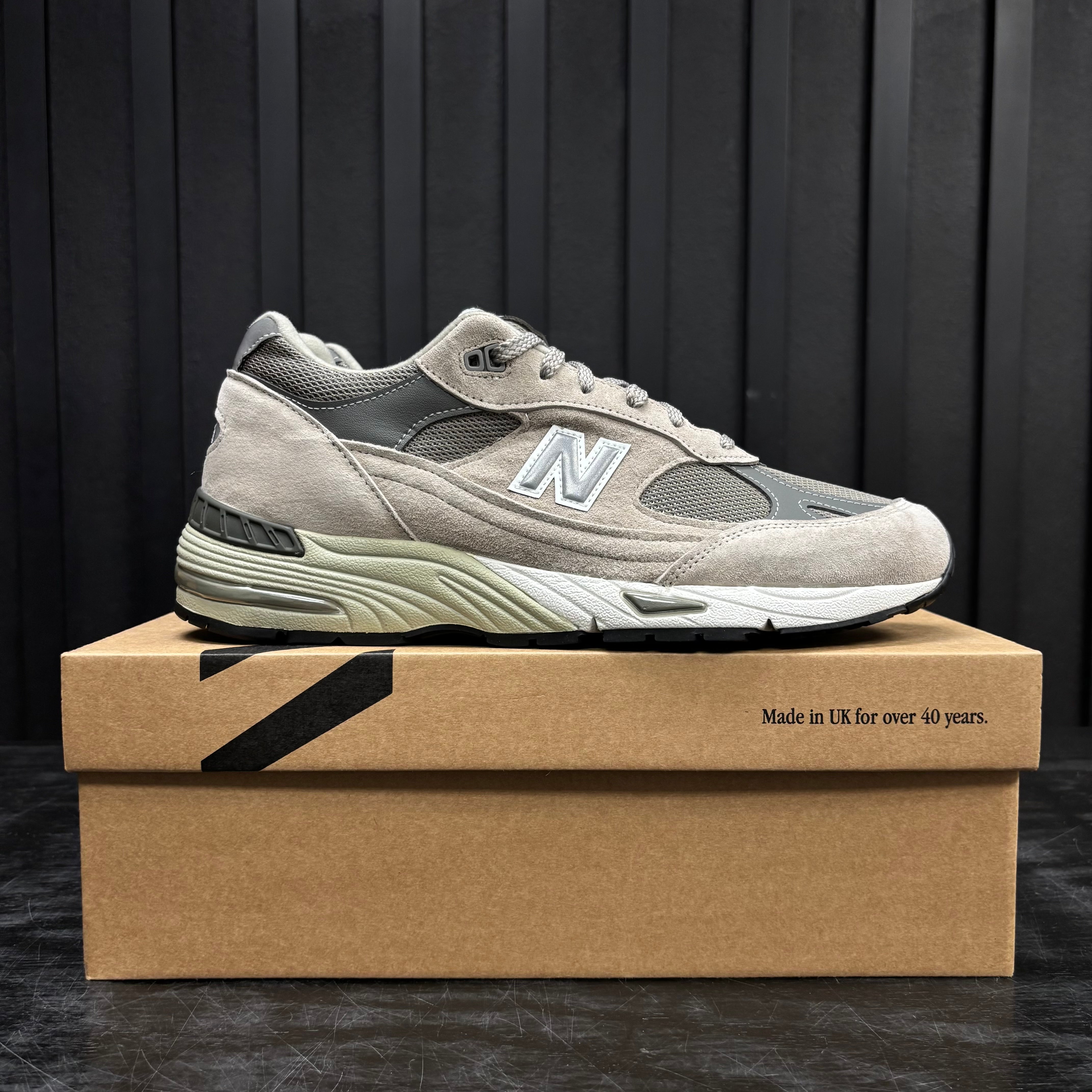 New Balance 991 MiUK Kith Grey - Used - 3995