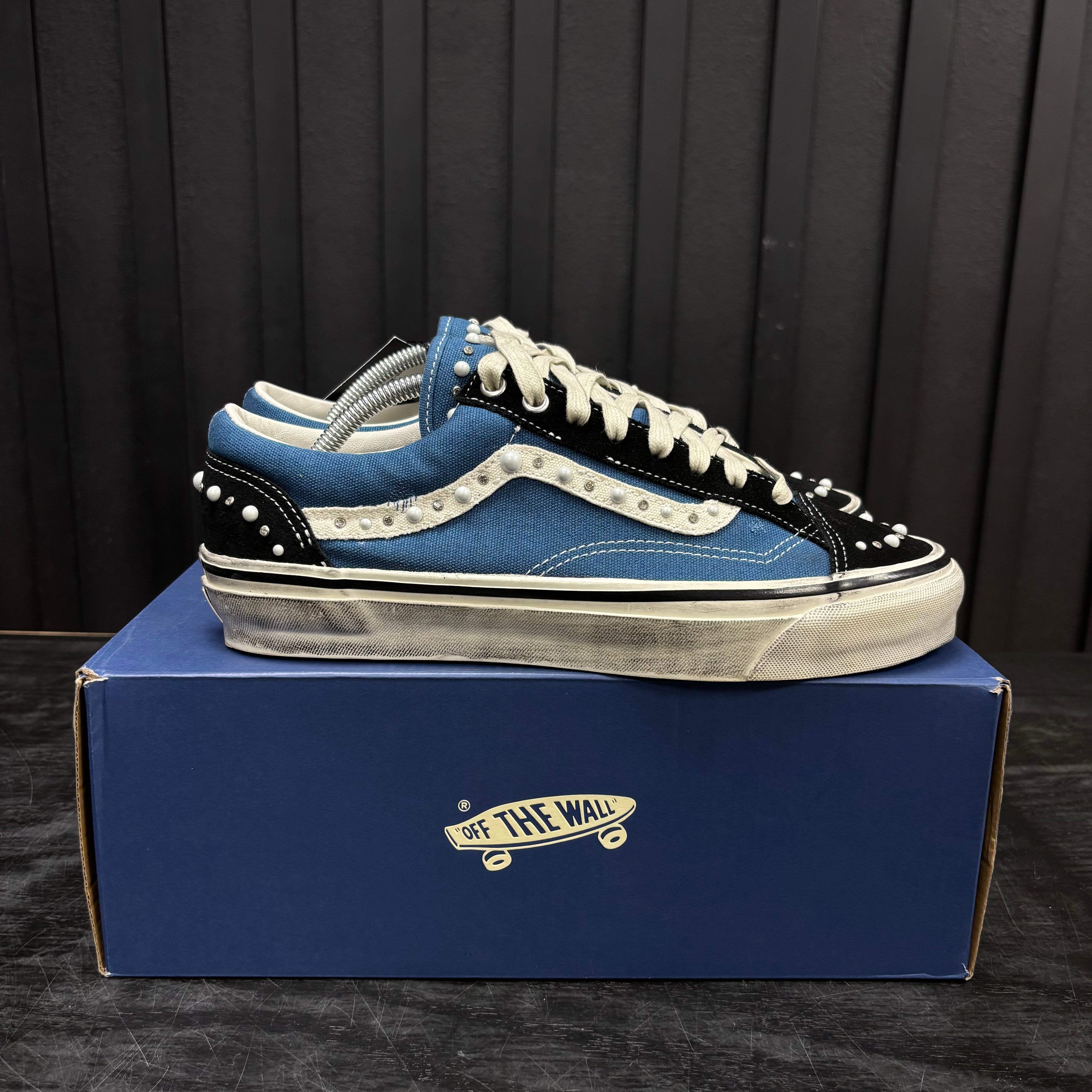 Vans LX Old Skool 36 Pearlized Pack Black Navy - Used - 3988