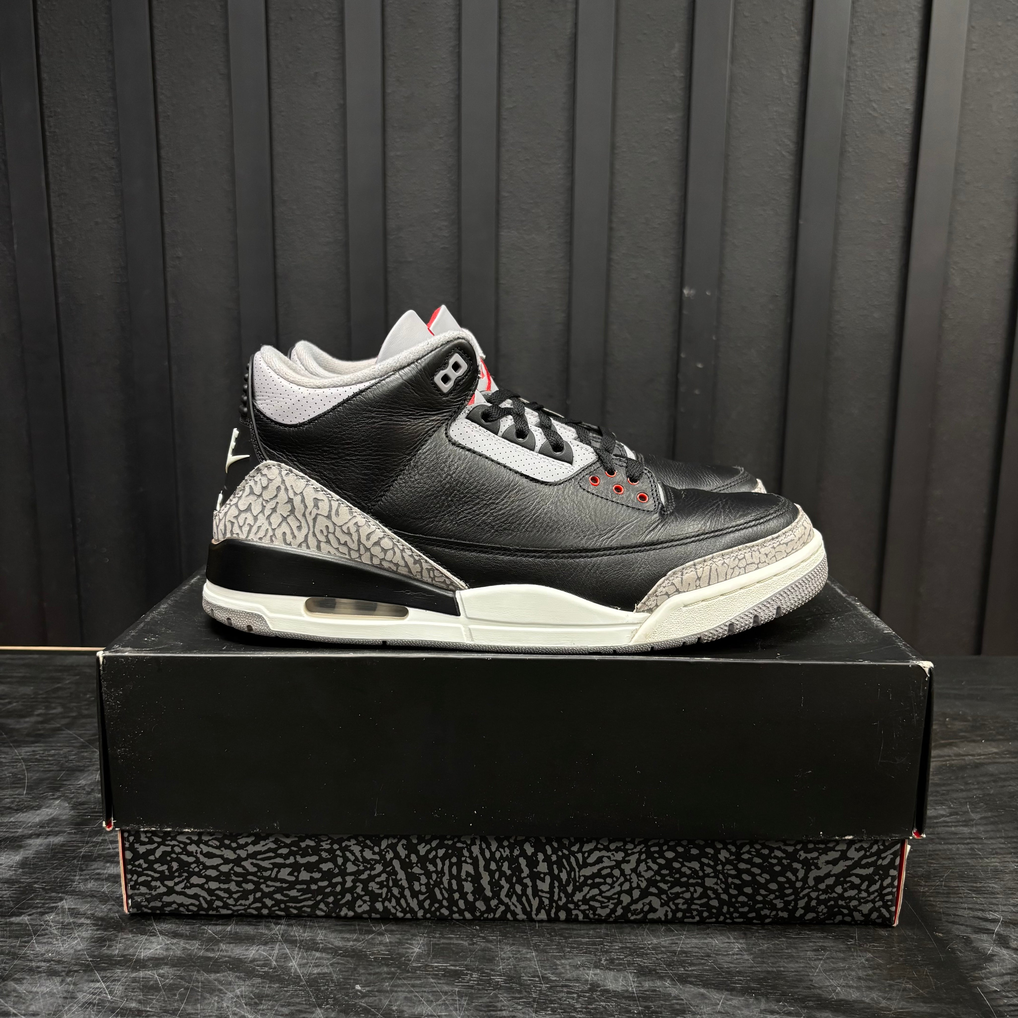 Jordan 3 Retro OG Black Cement (2024) - Used - 3891