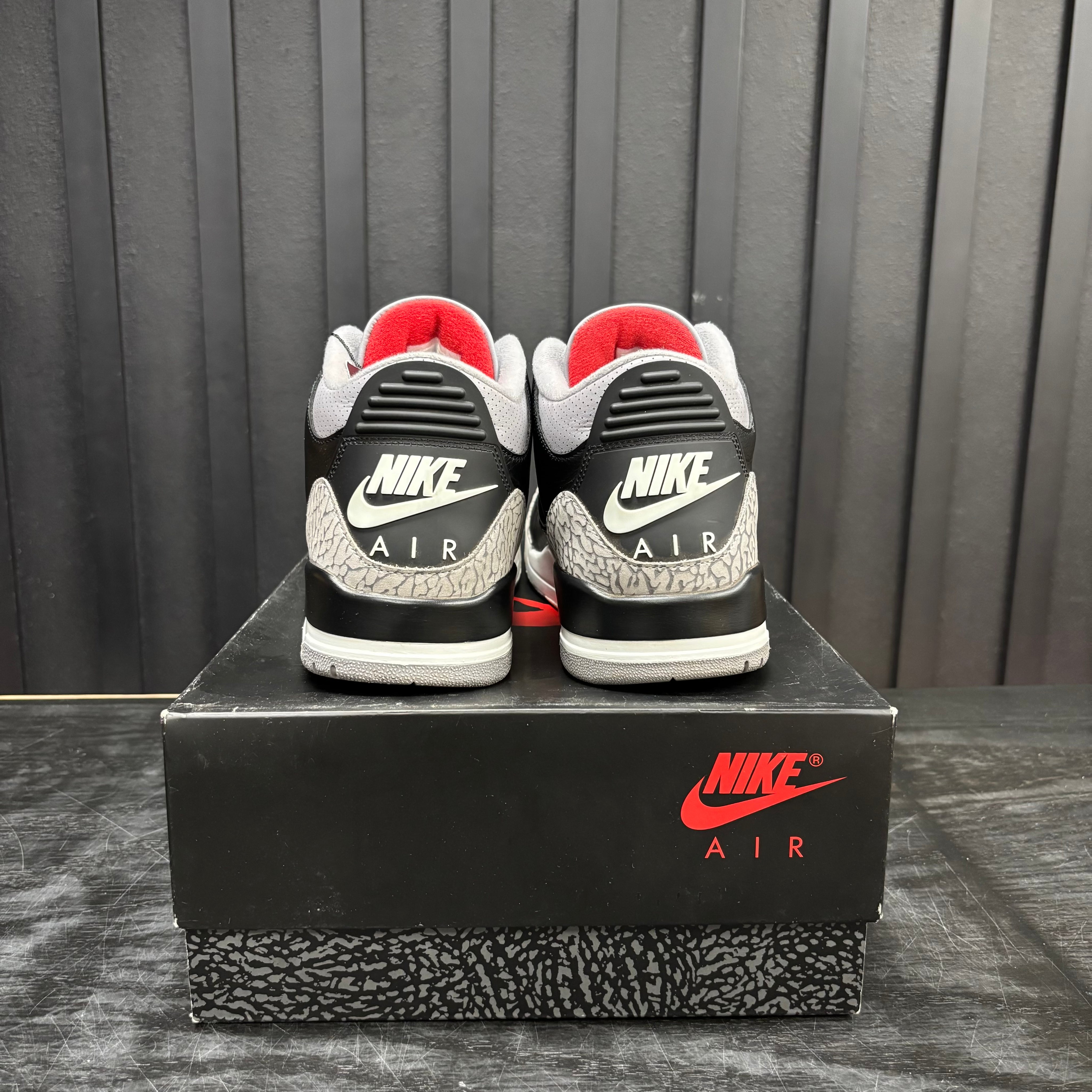 Jordan 3 Retro OG Black Cement (2024) - Used - 3891