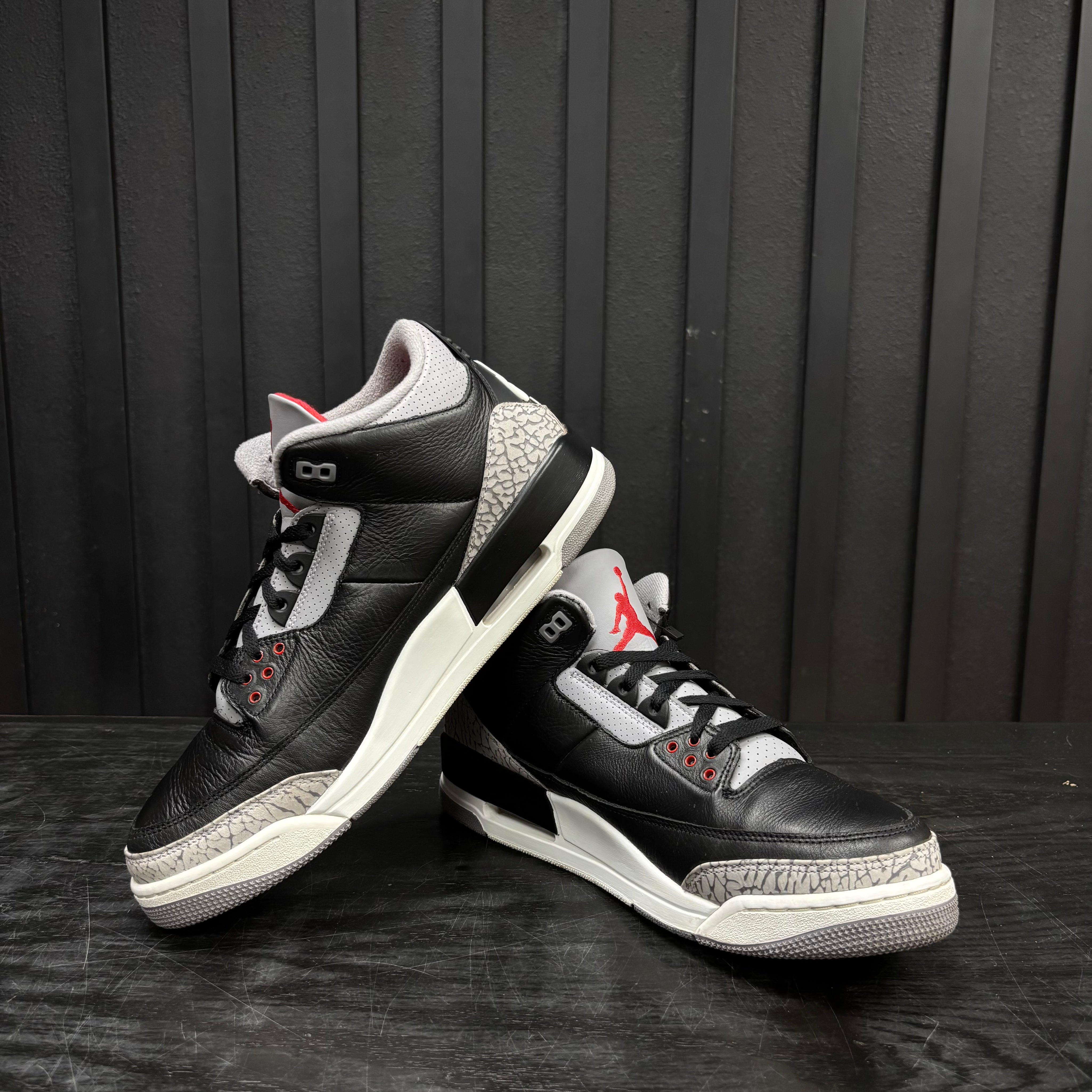 Jordan 3 Retro OG Black Cement (2024) - Used - 3891