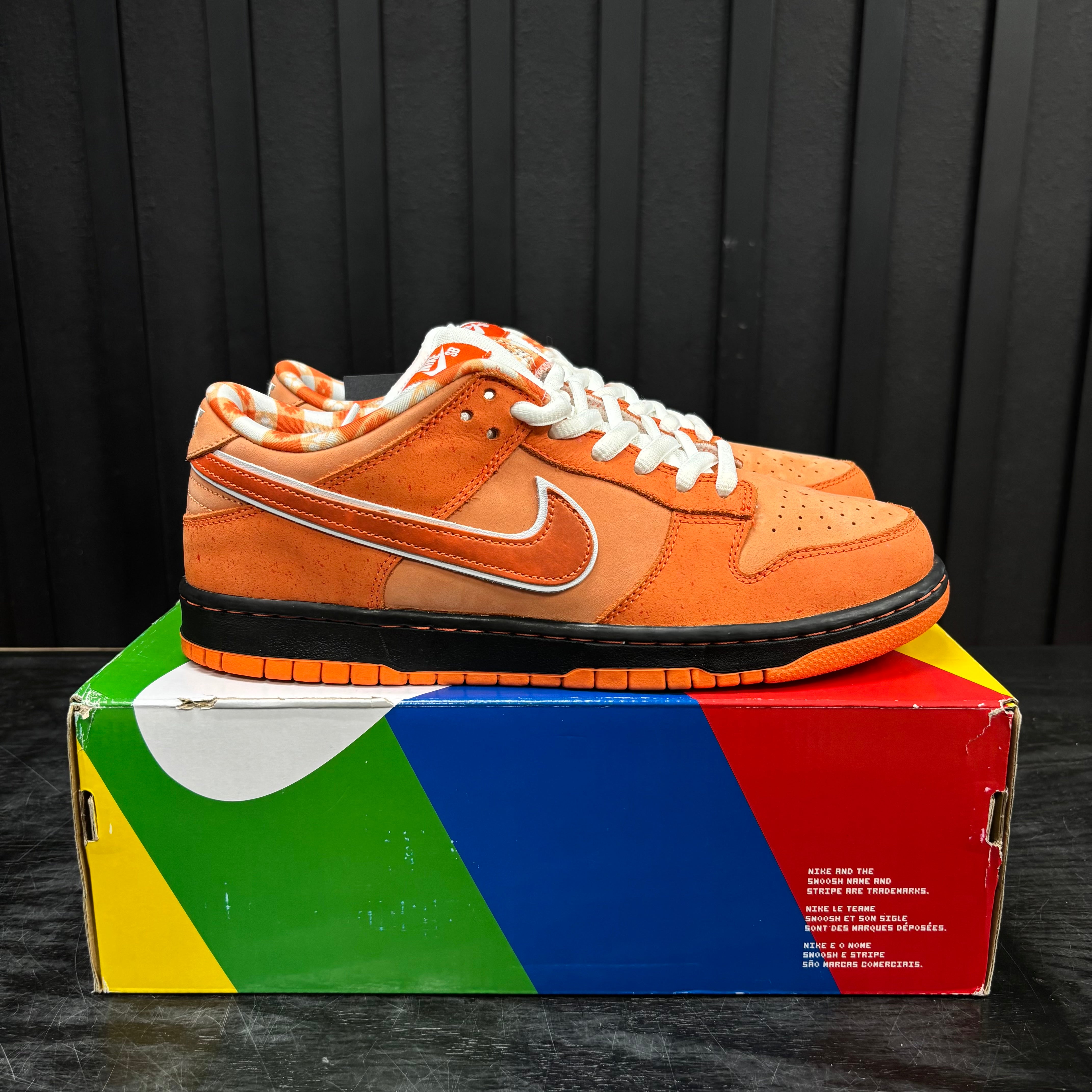 Nike SB Dunk Low Concepts Orange Lobster - Used - 3991