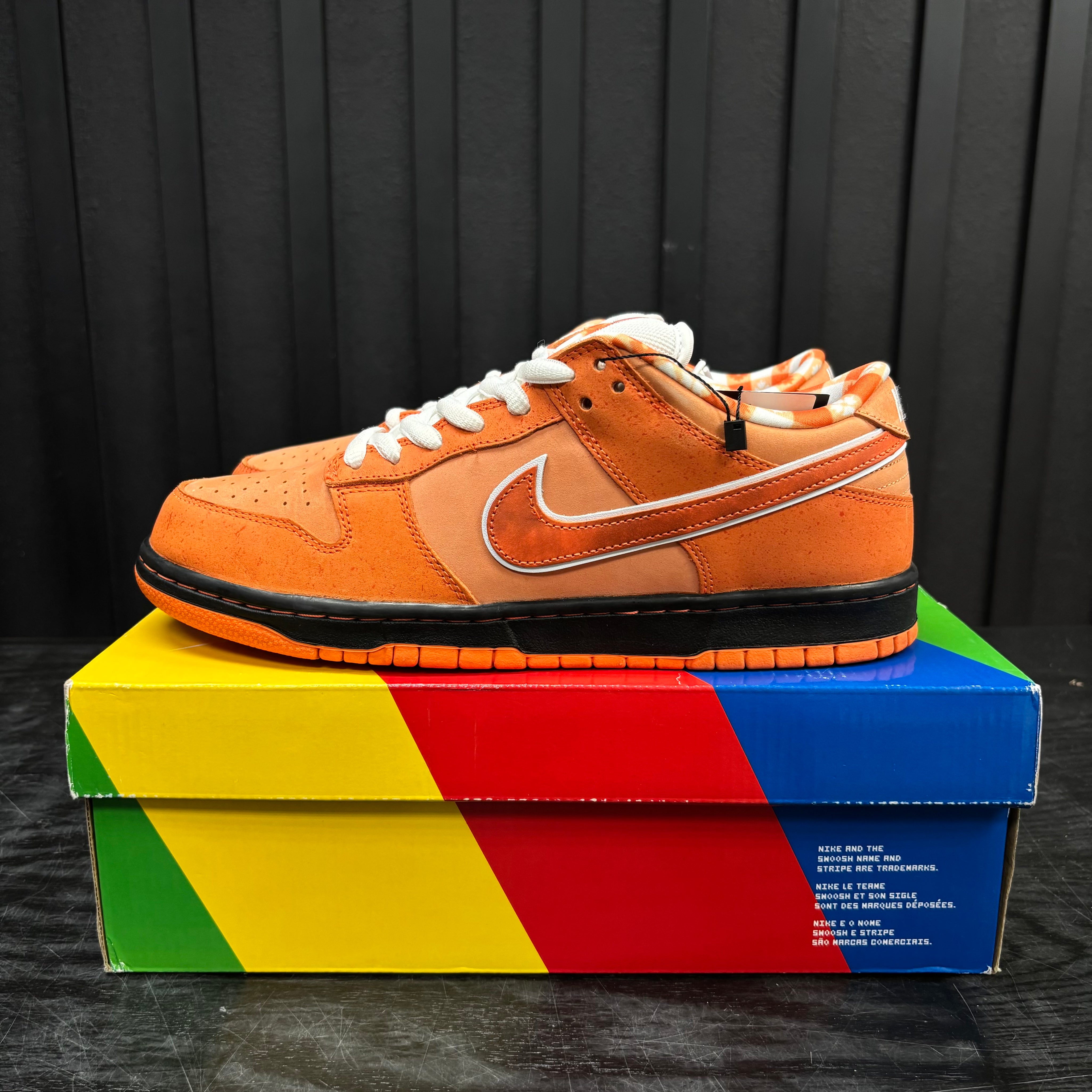 Nike SB Dunk Low Concepts Orange Lobster - Used - 3991