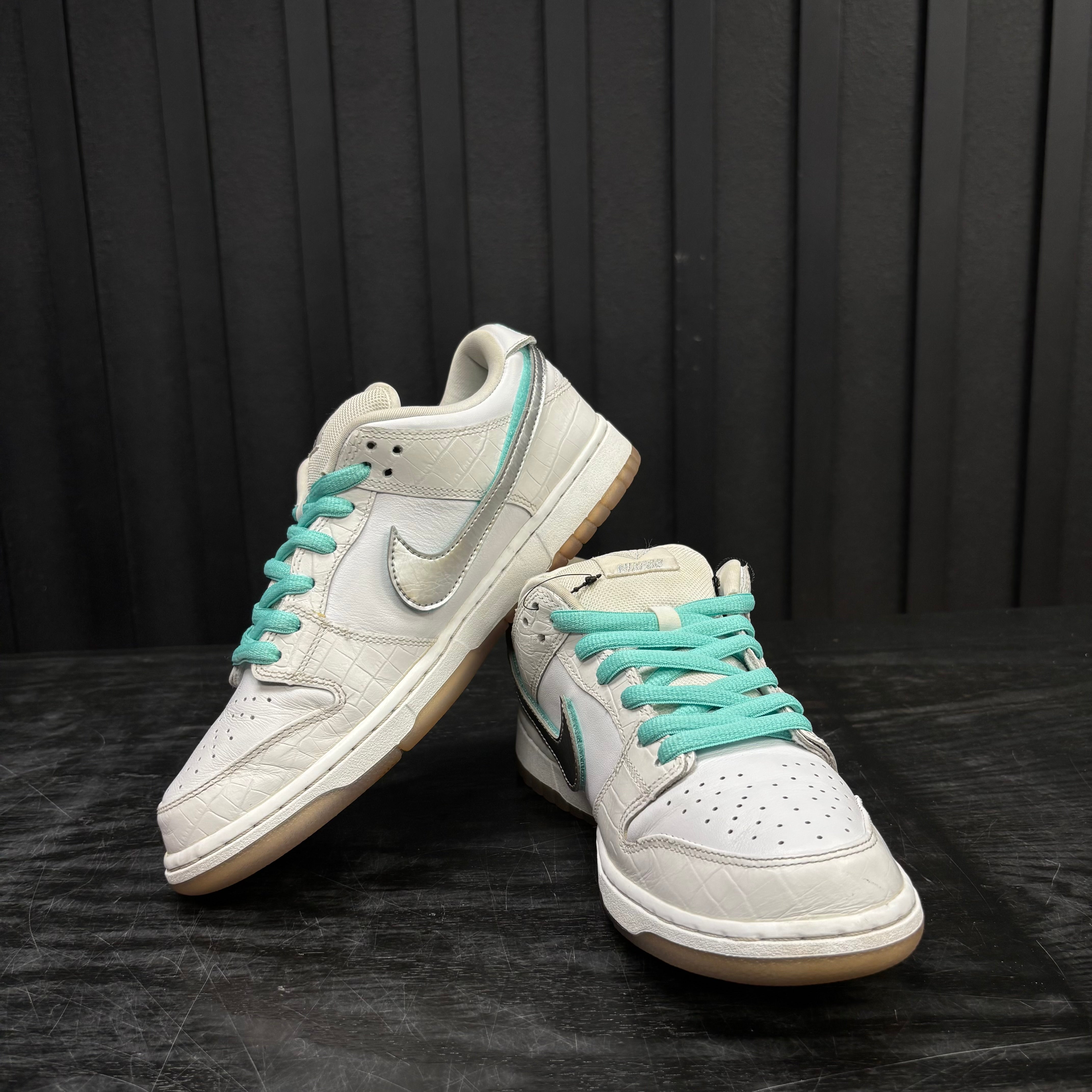 Nike SB Dunk Low Diamond Supply Co White Diamond - Used - 3983