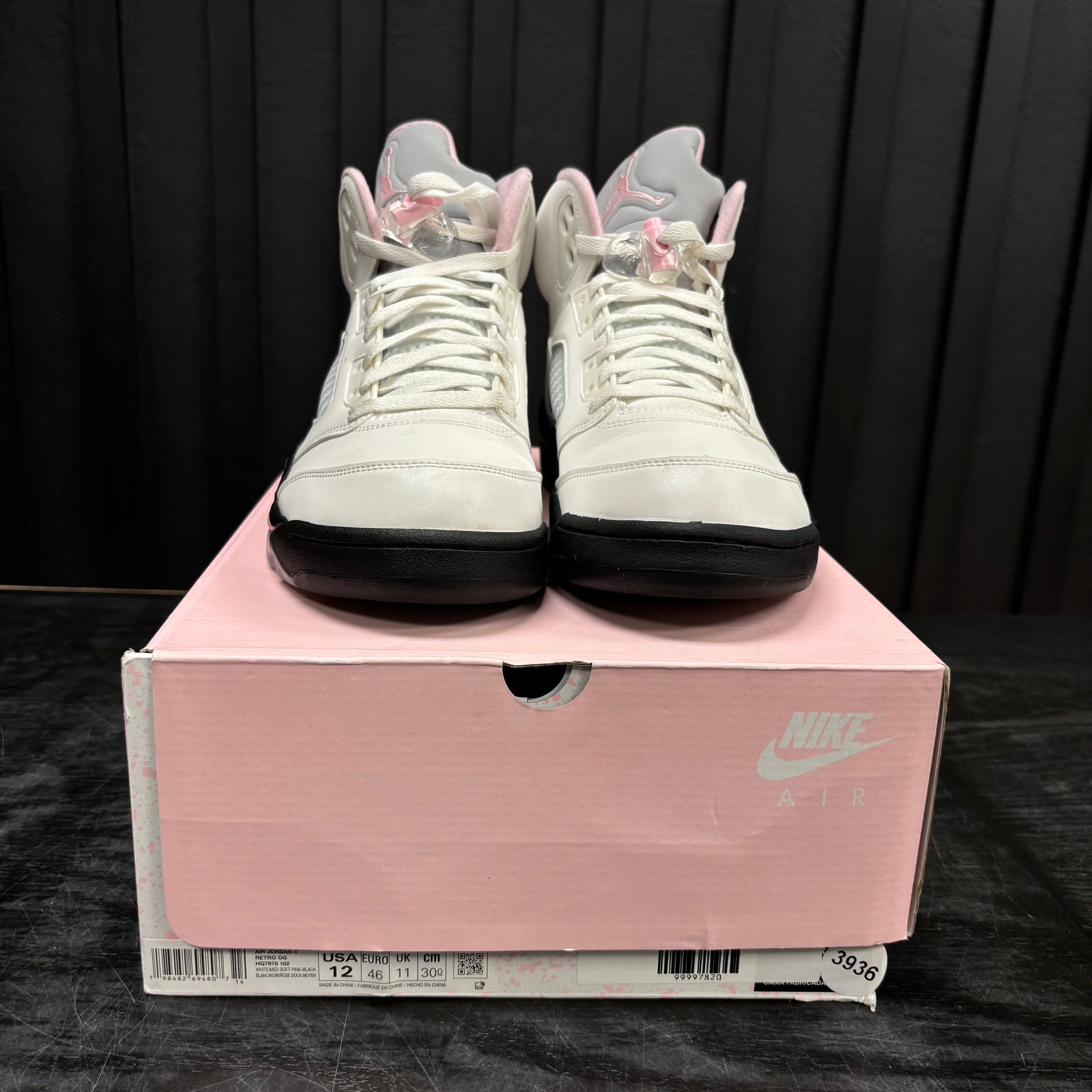 Jordan 5 Retro Medium Soft Pink - Used - 3936