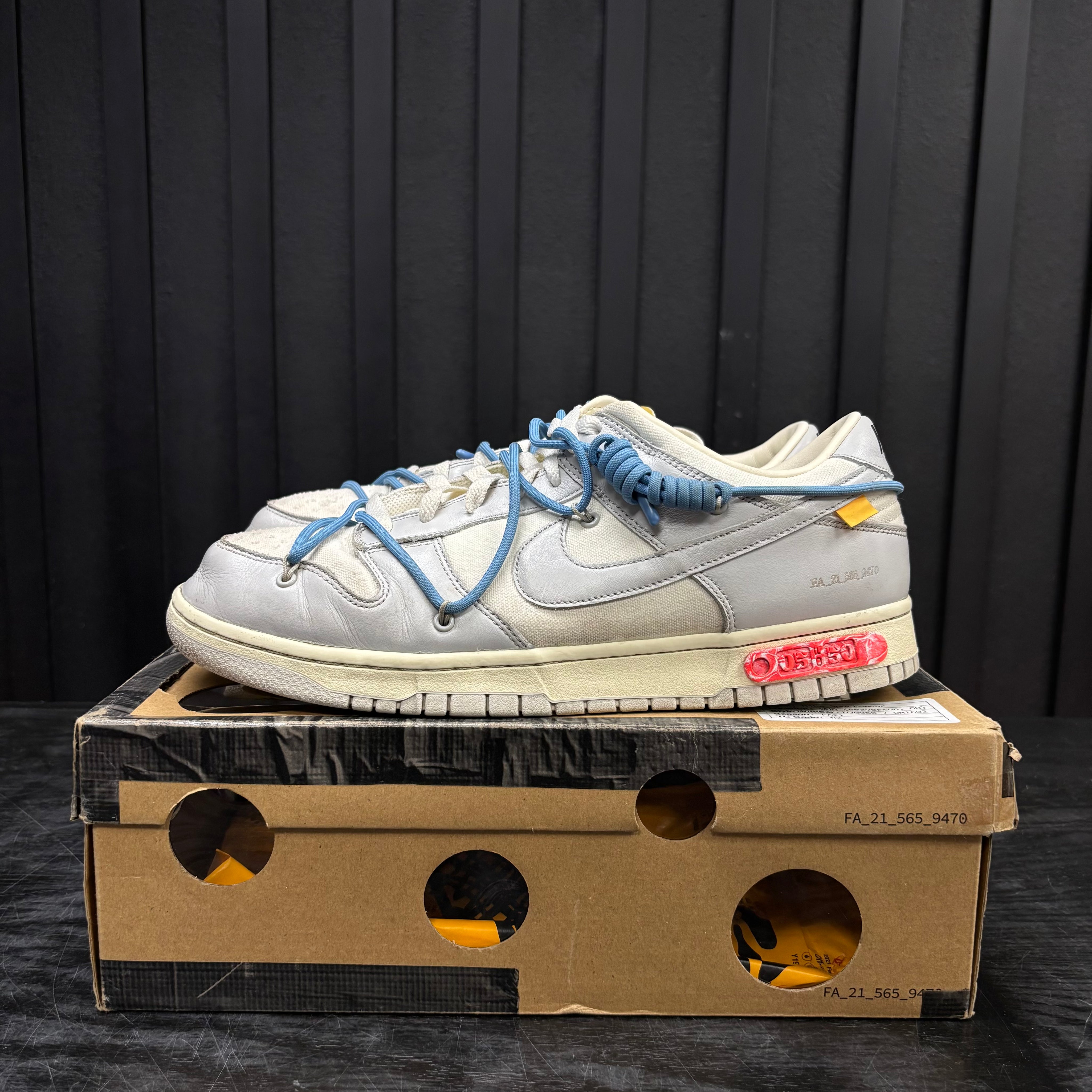 Nike Dunk Low Off-White Lot 5 - Used - 1993