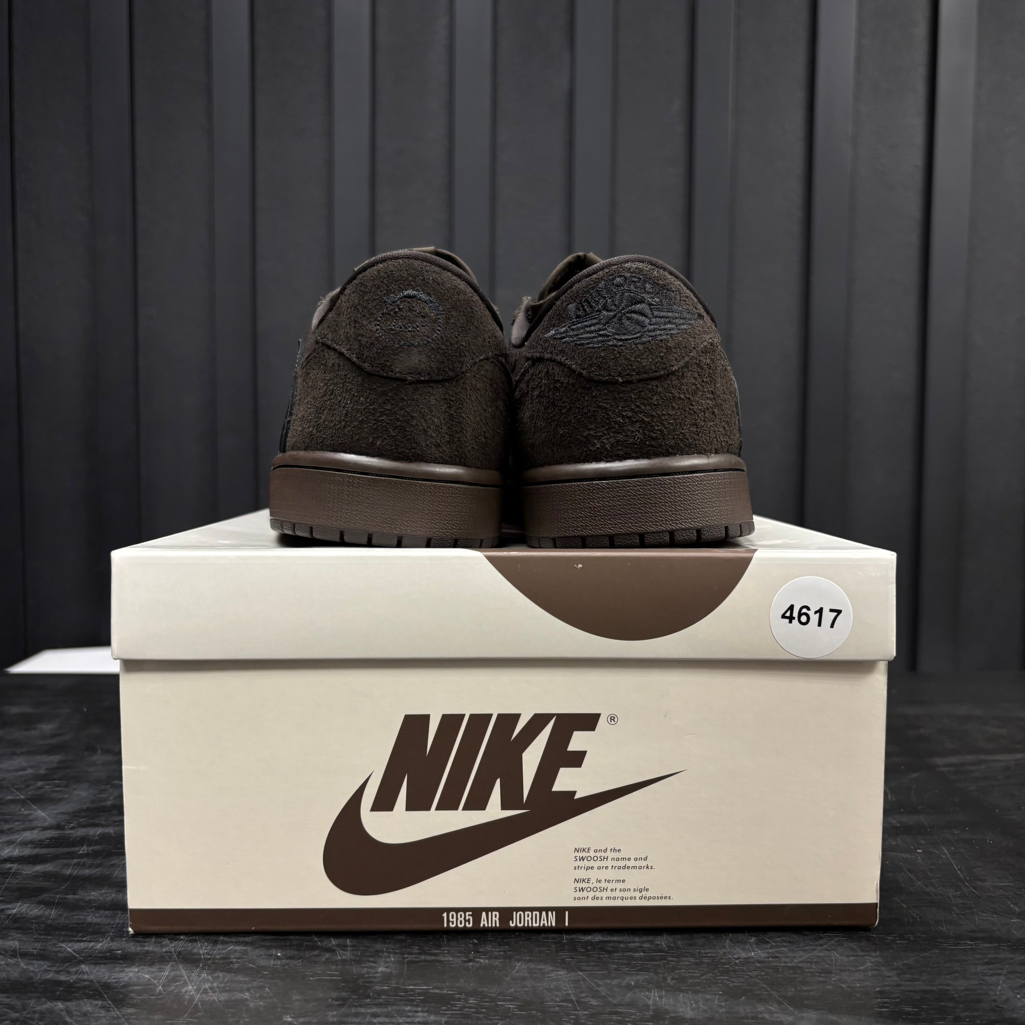 Jordan 1 Retro Low OG SP Travis Scott Velvet Brown - Used - 4617