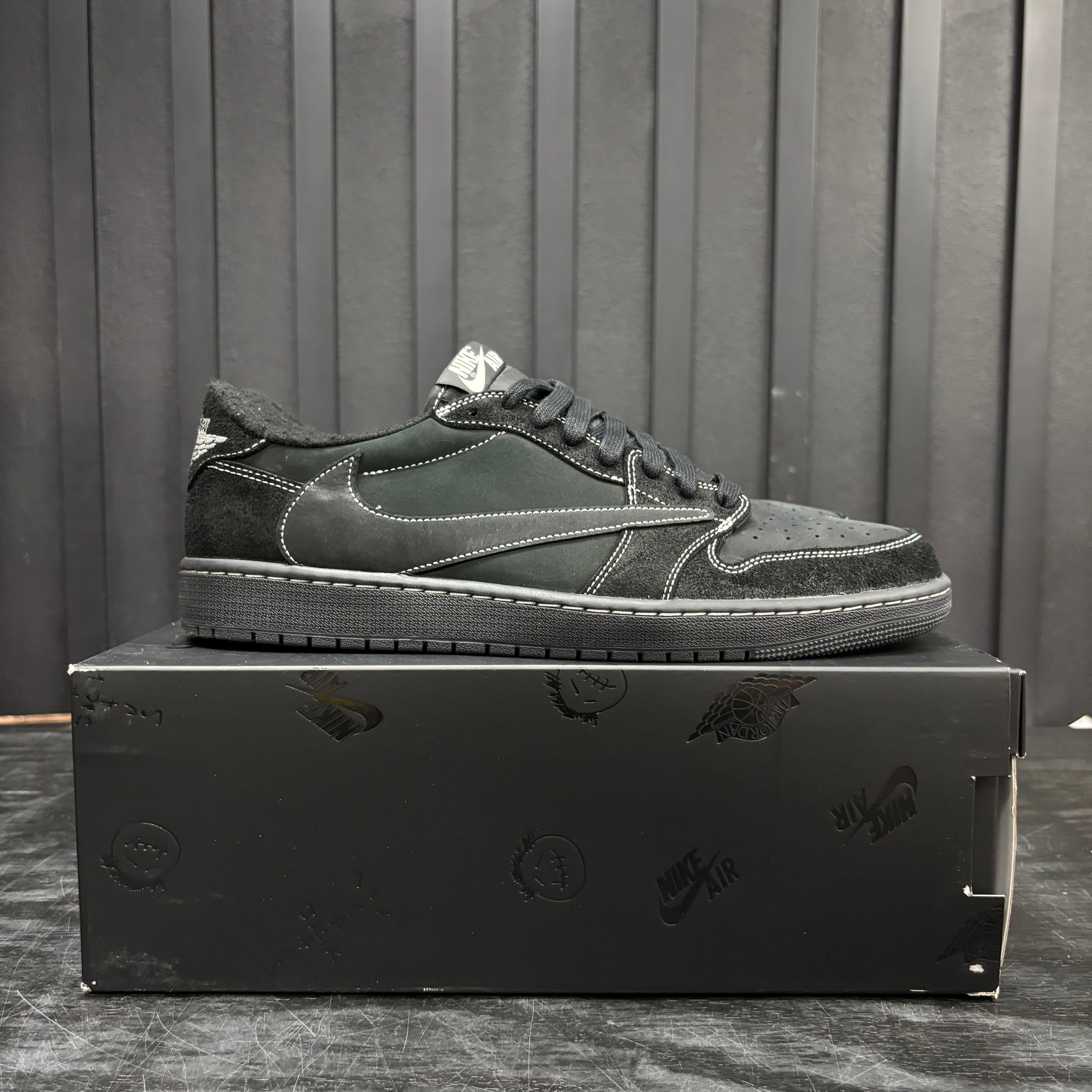 Jordan 1 Retro Low OG SP Travis Scott Black Phantom - Used - 4612