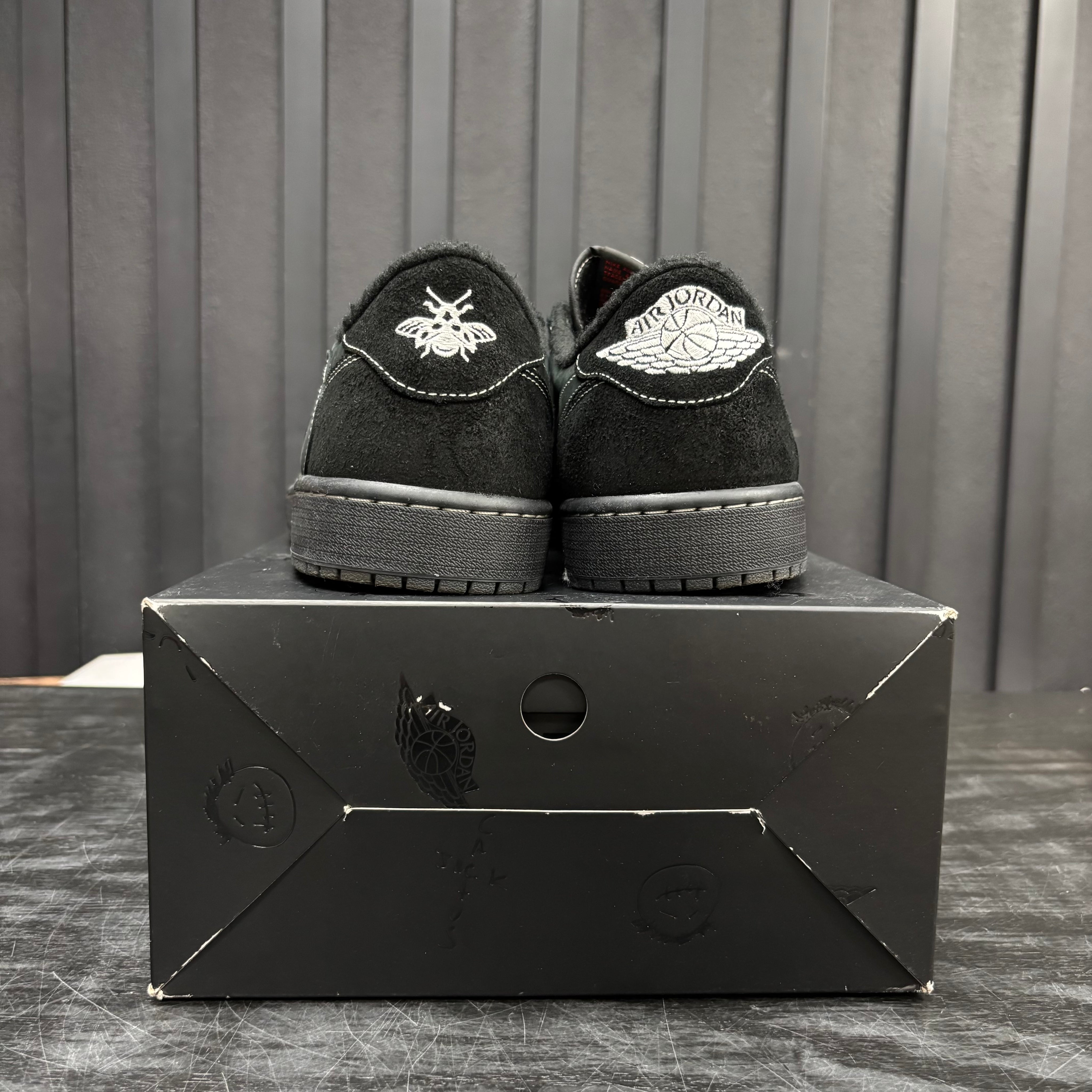 Jordan 1 Retro Low OG SP Travis Scott Black Phantom - Used - 4612