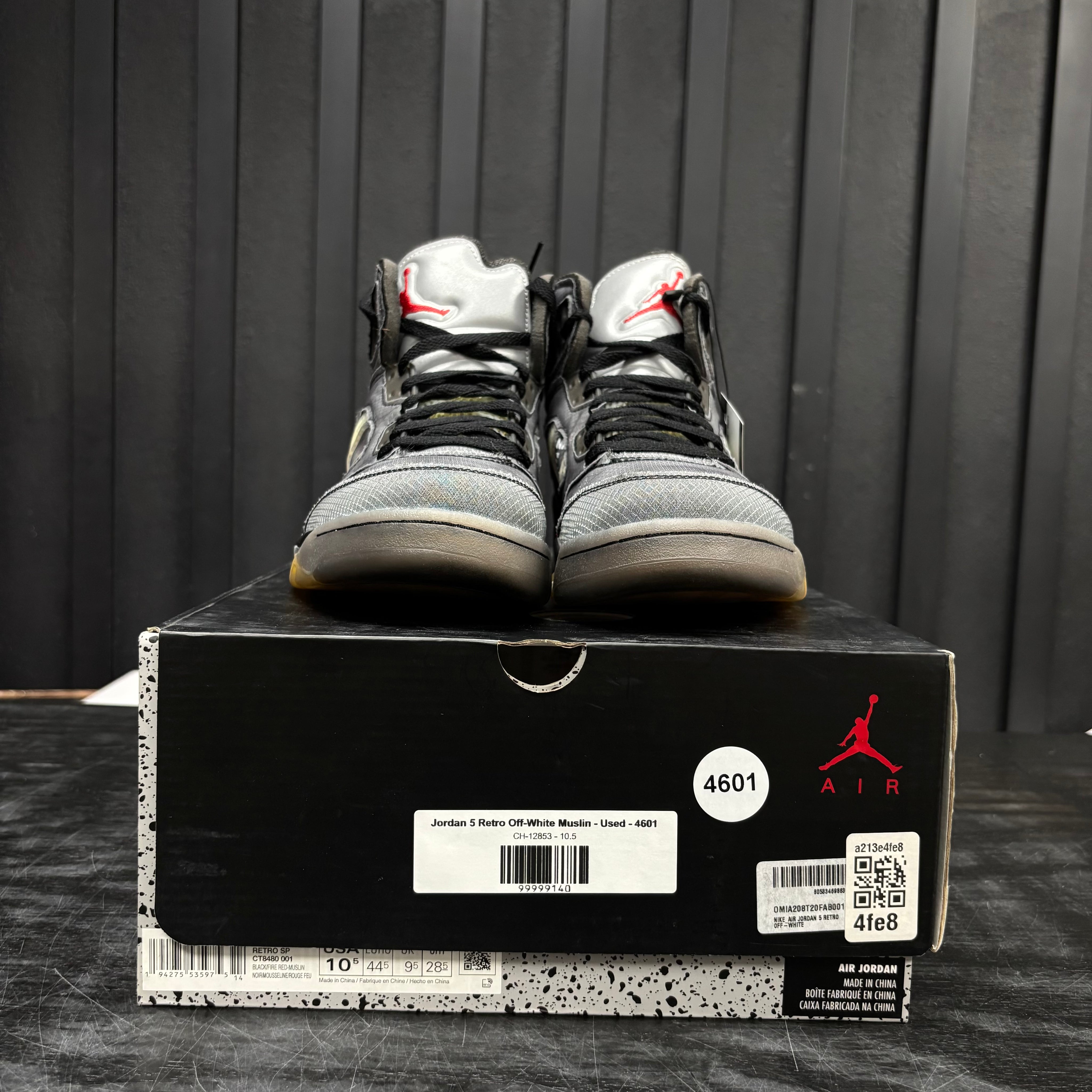 Jordan 5 Retro Off-White Sail - Used - 4601