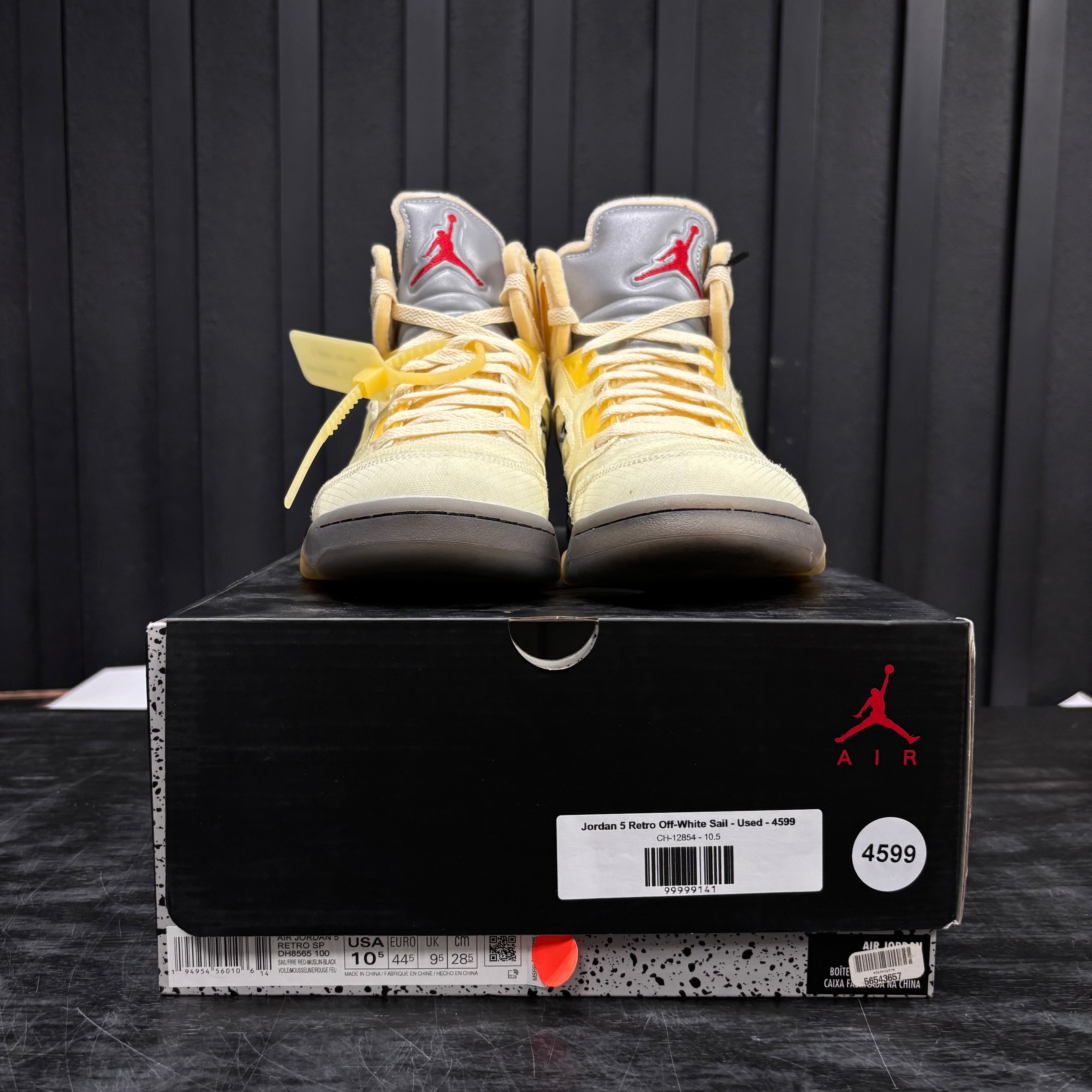 Jordan 5 Retro Off-White Muslin - Used - 4599