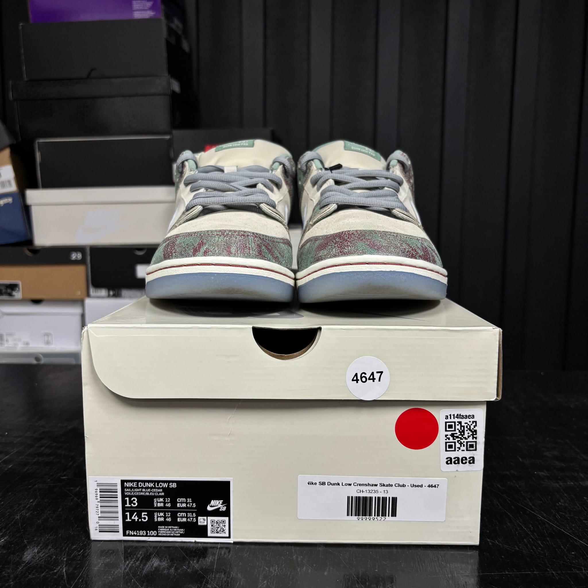 Nike SB Dunk Low Crenshaw Skate Club - Used - 4647
