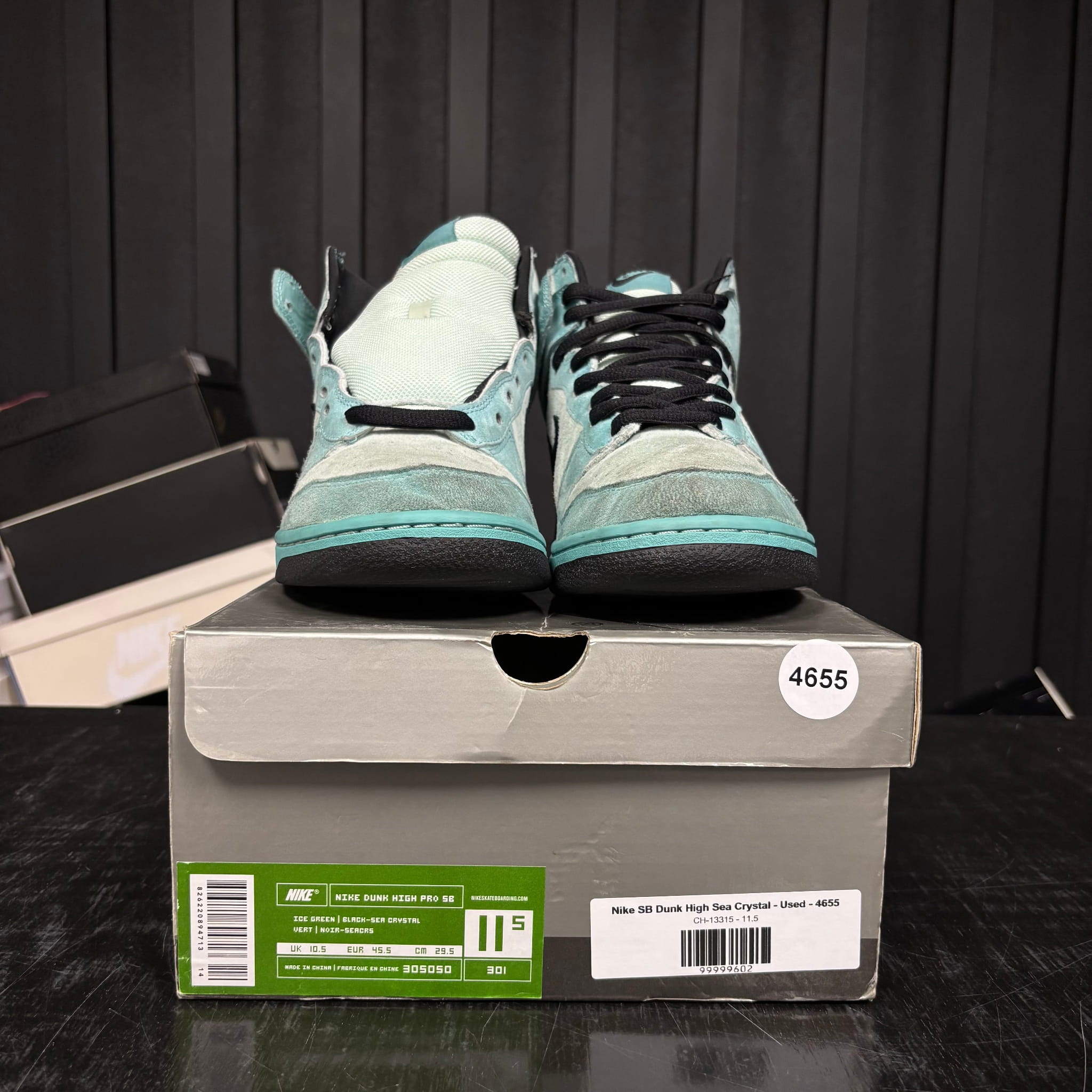 Nike SB Dunk High Sea Crystal - Used - 4655