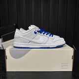 Nike SB Dunk Low Premium White Game Royal - Used - 4662