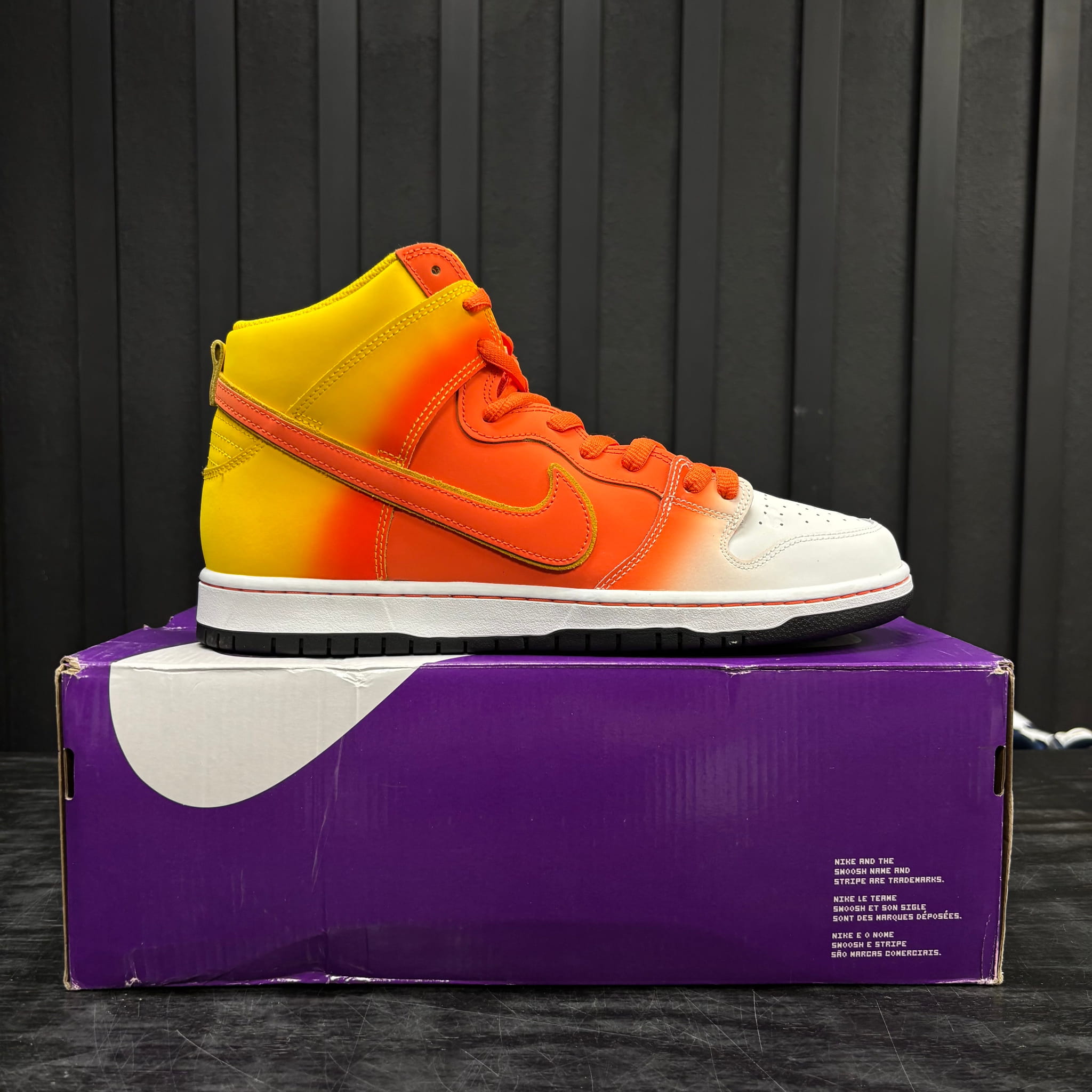 Nike SB Dunk High Sweet Tooth Candy Corn - Used - 4664