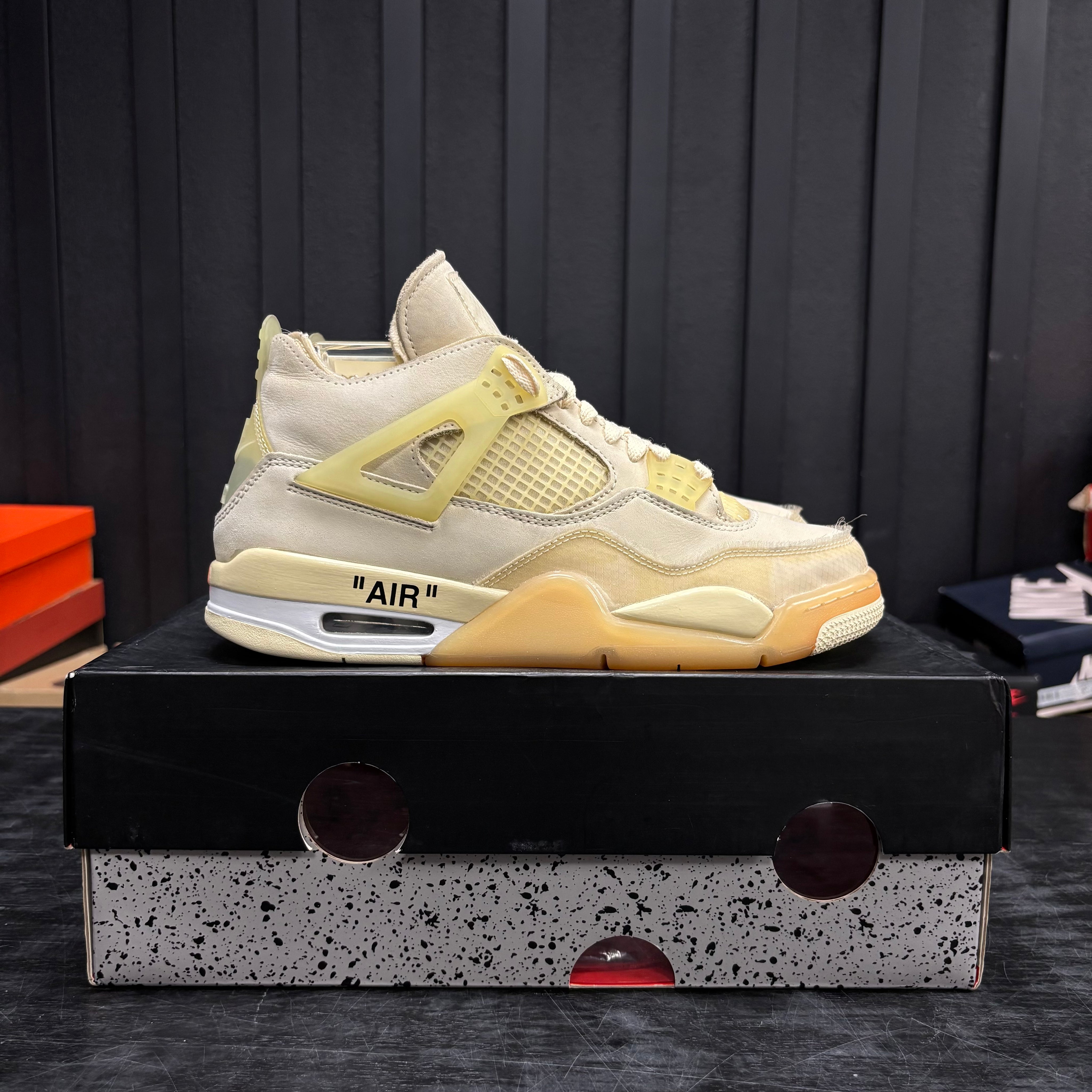 Jordan 4 Retro Off-White Sail (Women's) - Used - 4688