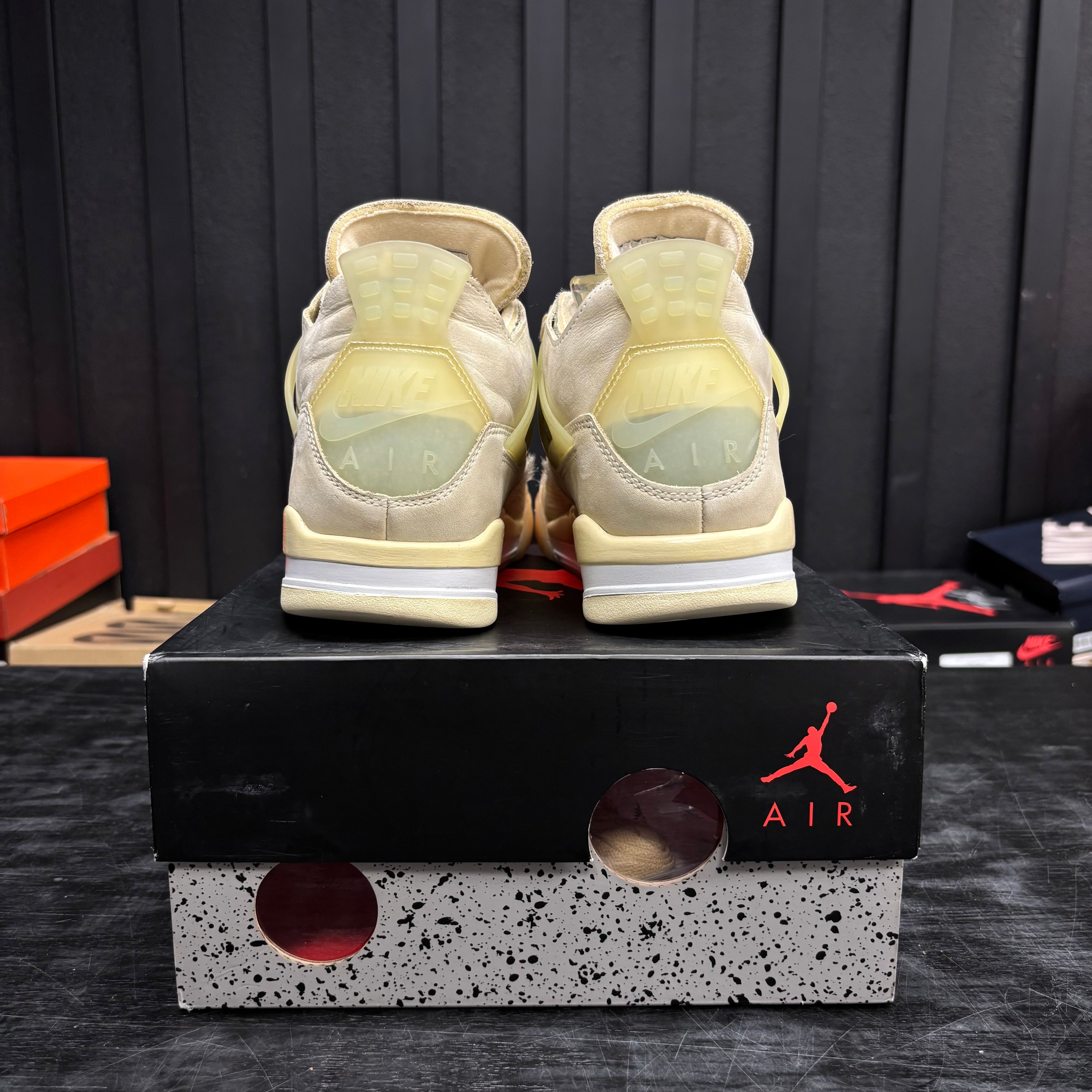 Jordan 4 Retro Off-White Sail (Women's) - Used - 4688