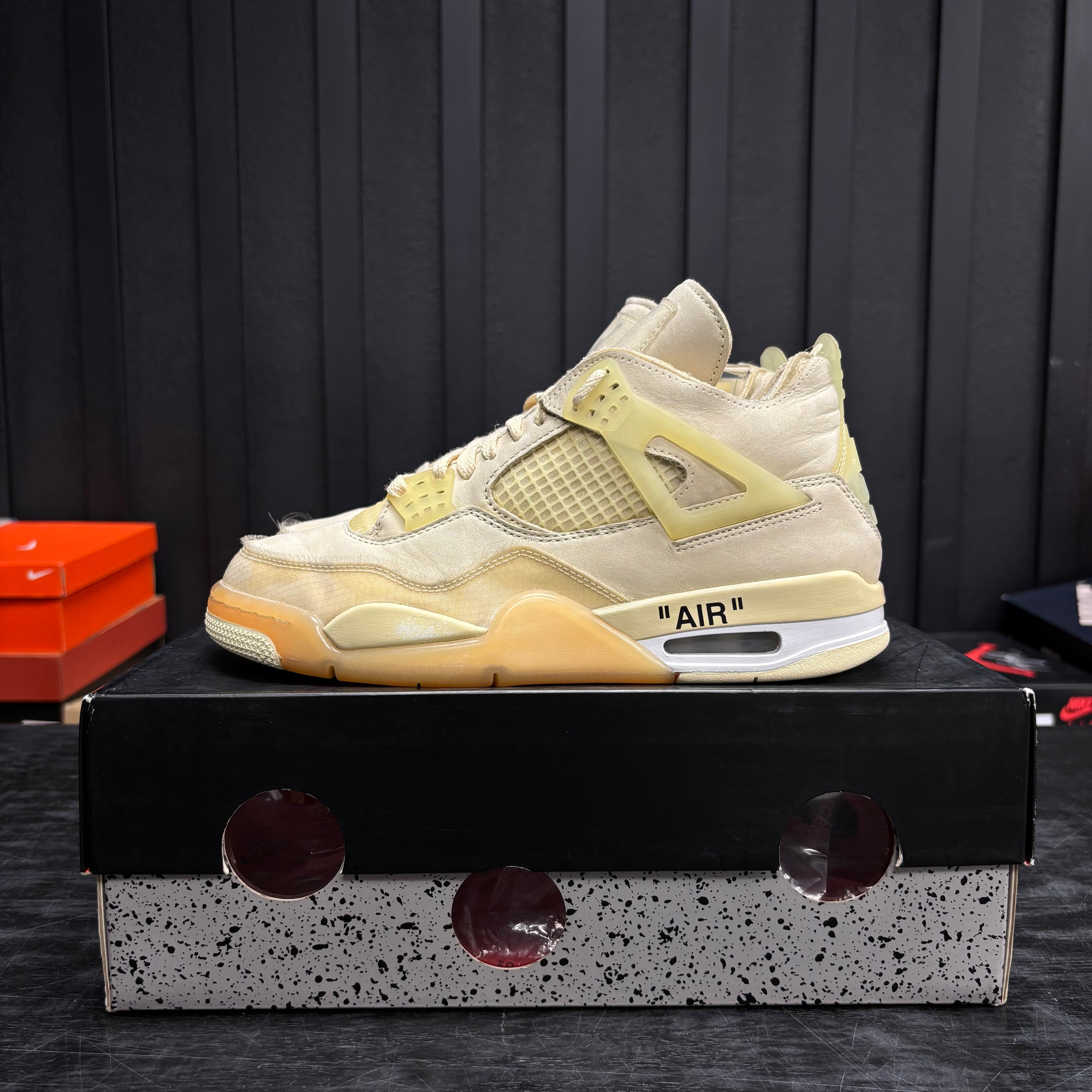 Jordan 4 Retro Off-White Sail (Women's) - Used - 4688