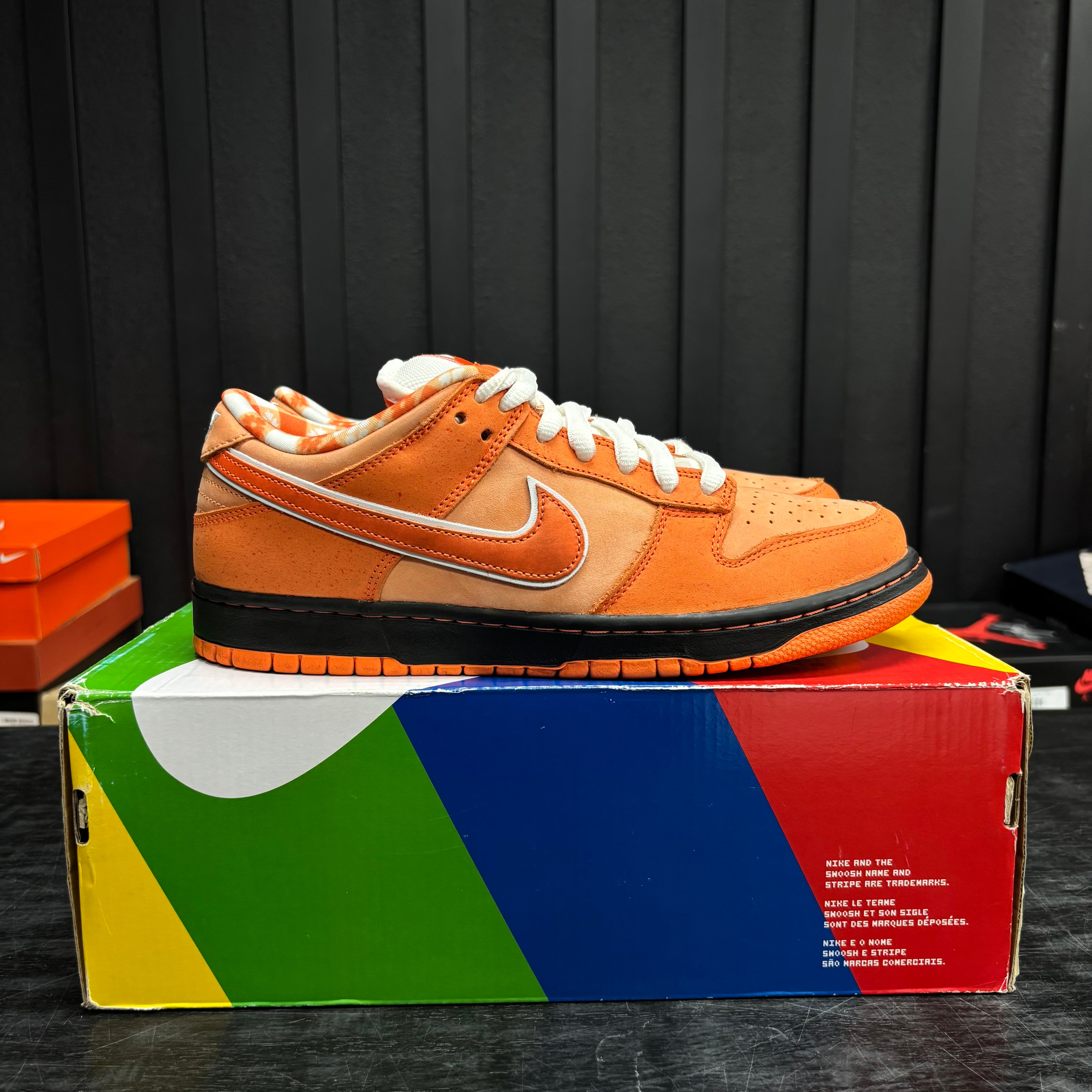 Nike SB Dunk Low Concepts Orange Lobster - Used - 4679