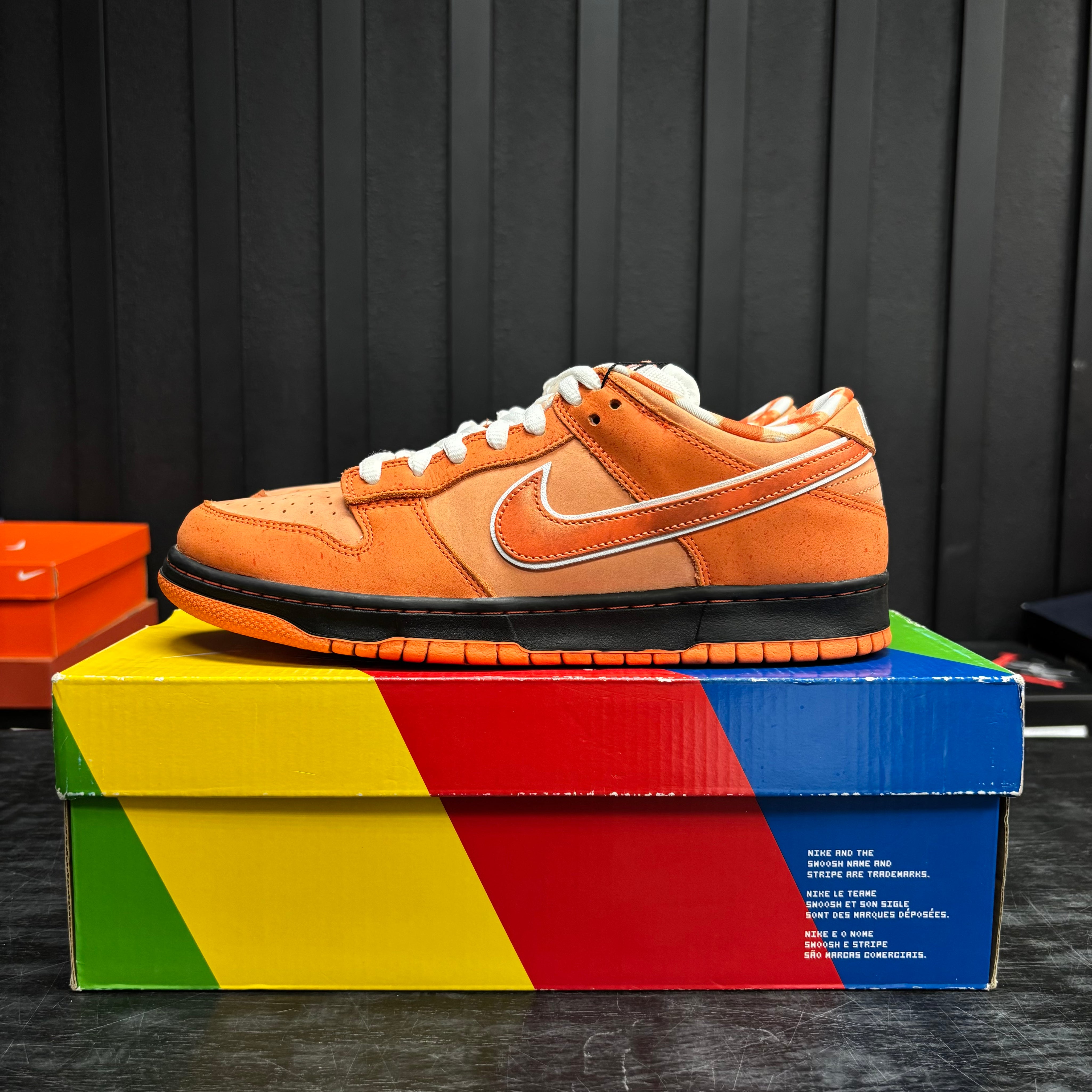 Nike SB Dunk Low Concepts Orange Lobster - Used - 4679