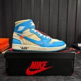 Jordan 1 Retro High Off-White University Blue - Used - 4687