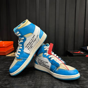Jordan 1 Retro High Off-White University Blue - Used - 4687