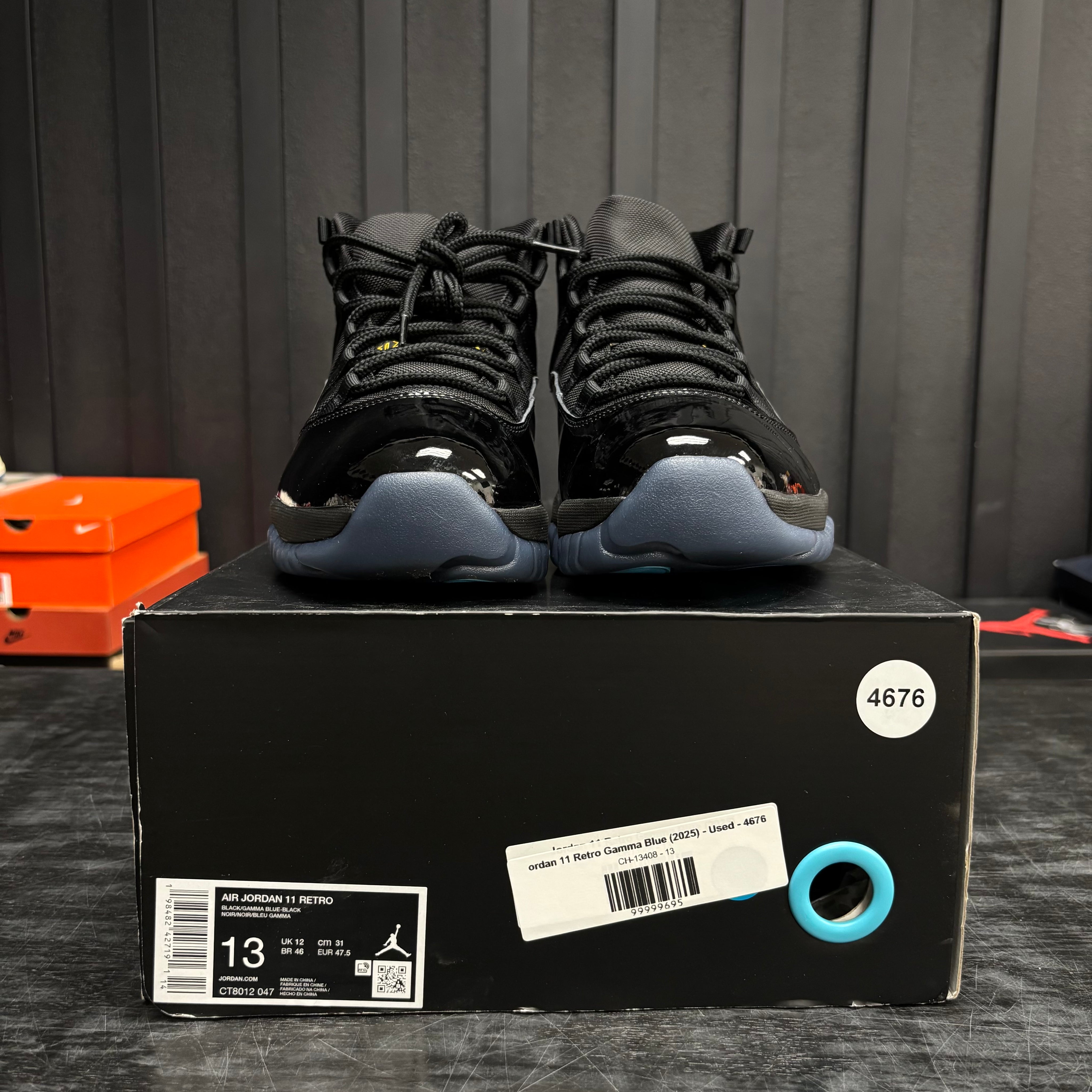 Jordan 11 Retro Gamma Blue (2025) - Used - 4676