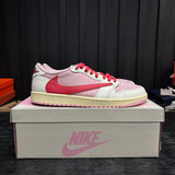 Jordan 1 Retro Low OG SP Travis Scott Sail Tropical Pink - Used - 4674